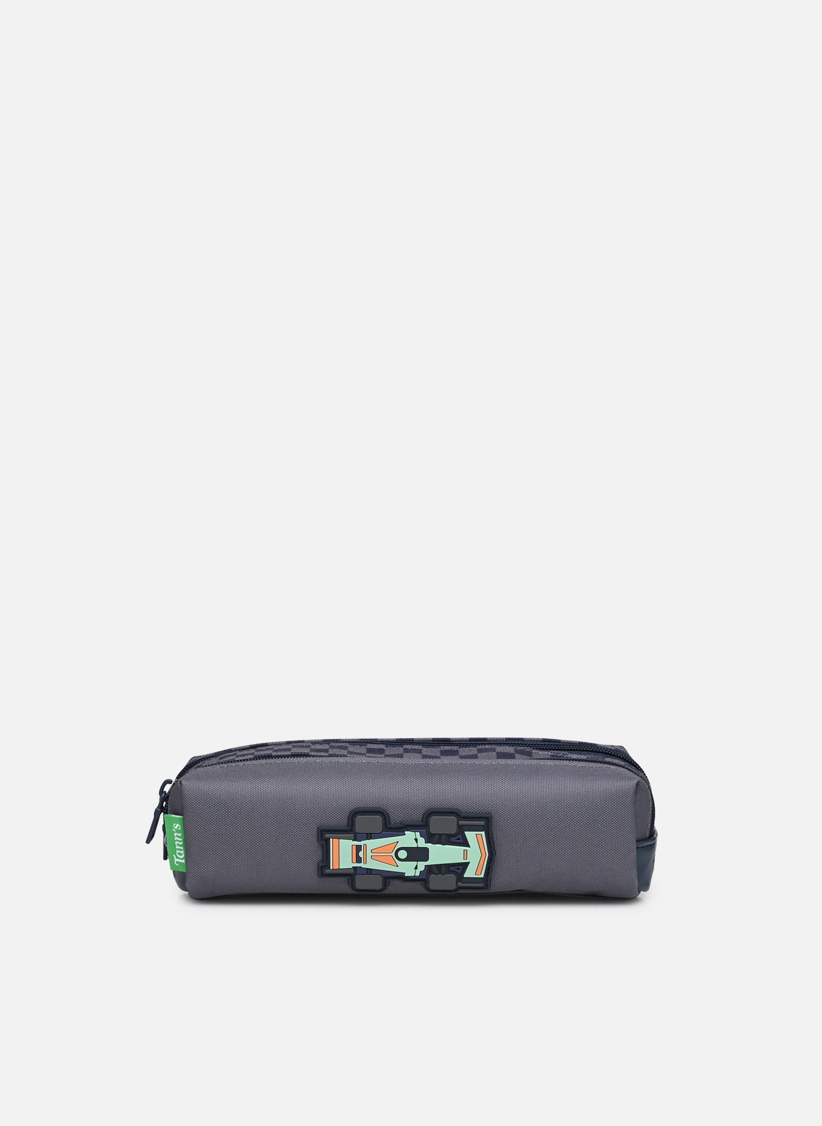 pennenzakken Trousse double Romain jongens grijs Tann's pennenzakken Trousse double Romain jongens grijs GRIS