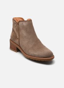 Enkellaarzen en boots MEDINA W0D-8871SE dames bruin
