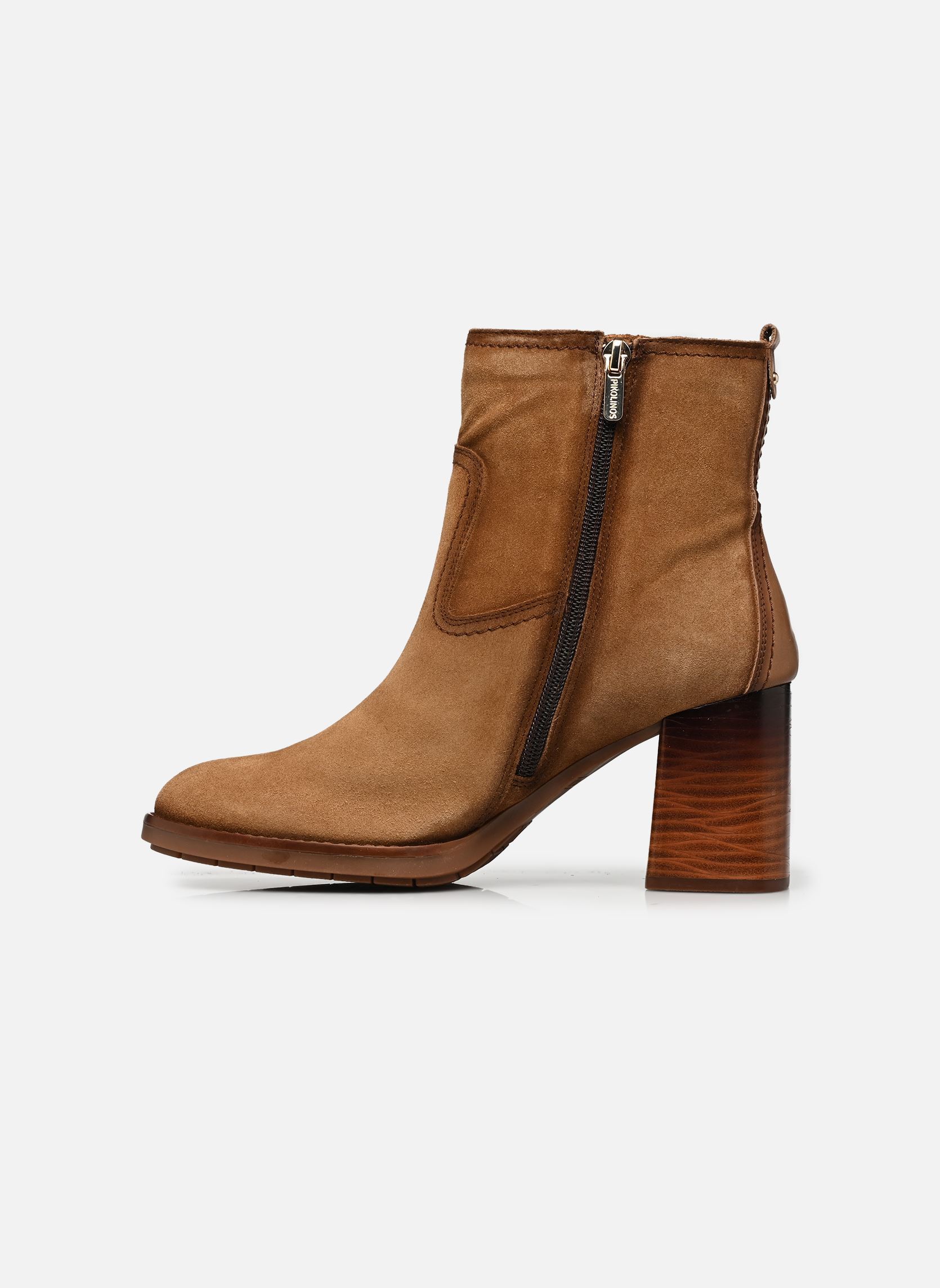 Enkellaarzen en boots PALENCIA W9U-8945SEC1 dames bruin Pikolinos Enkellaarzen en boots PALENCIA W9U-8945SEC1 dames bruin BRANDY