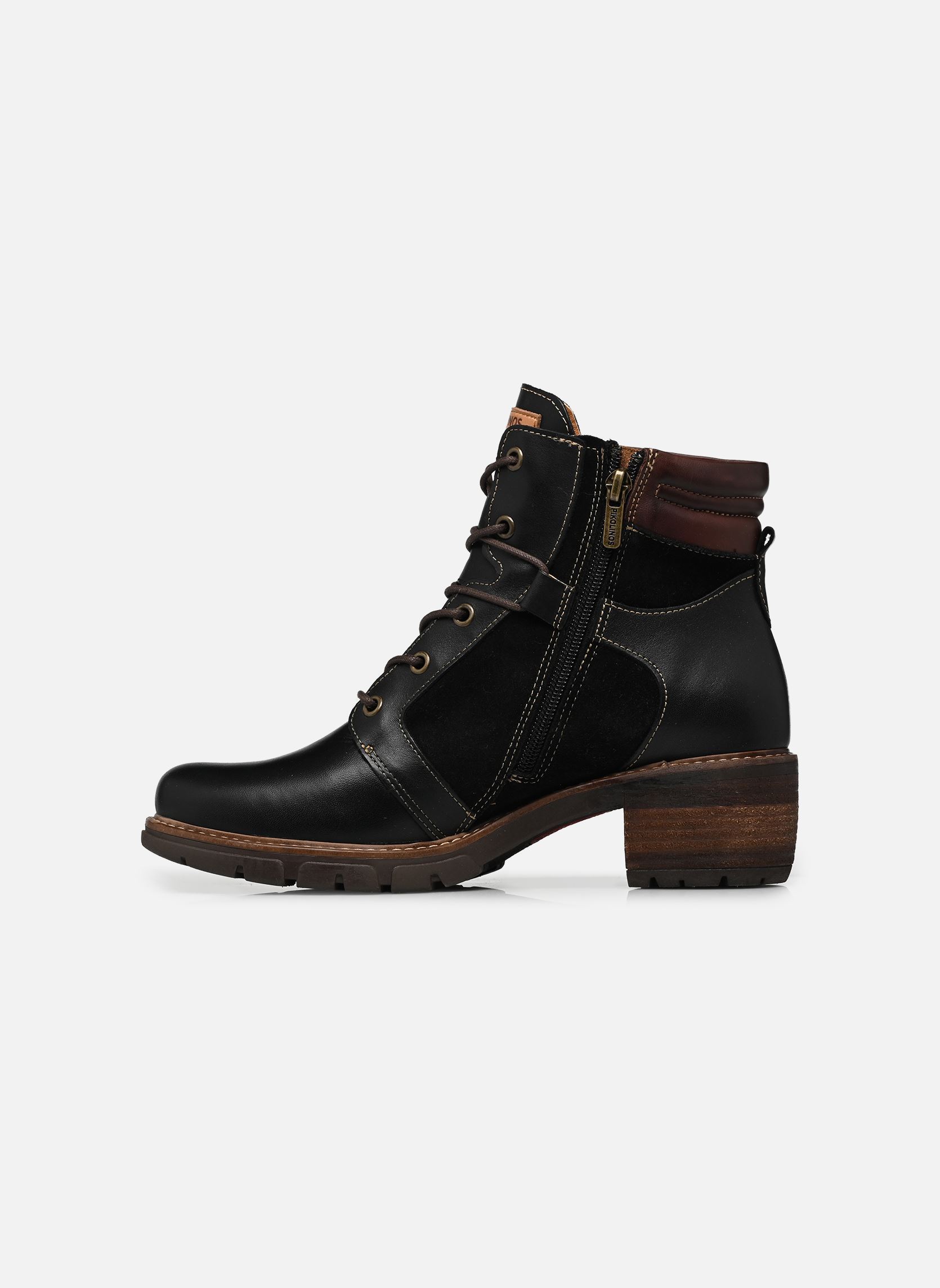 Enkellaarzen en boots SAN SEBASTIA W1T-8979C1 dames zwart Pikolinos Enkellaarzen en boots SAN SEBASTIA W1T-8979C1 dames zwart BLACK