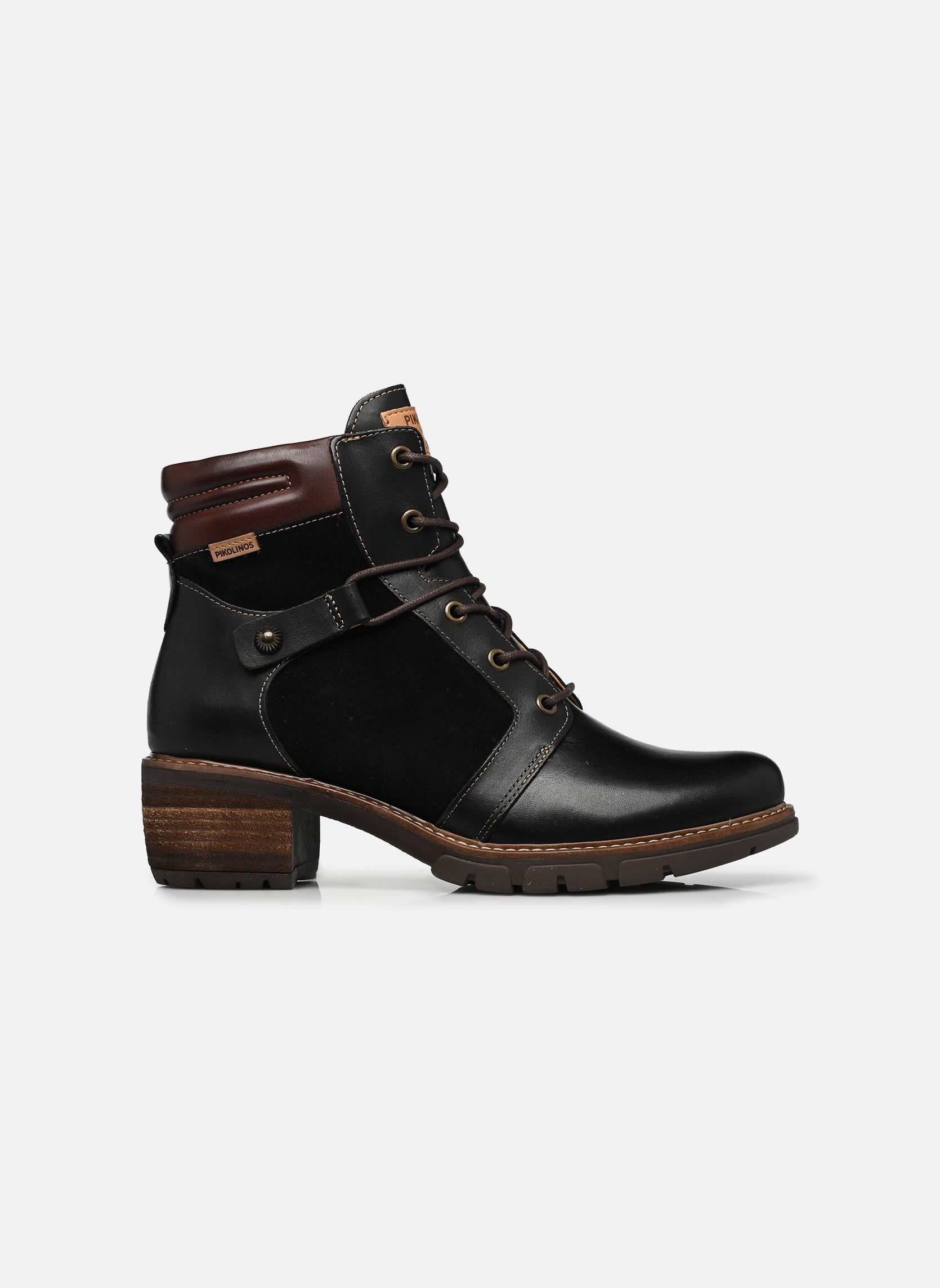 Enkellaarzen en boots SAN SEBASTIA W1T-8979C1 dames zwart Pikolinos Enkellaarzen en boots SAN SEBASTIA W1T-8979C1 dames zwart BLACK