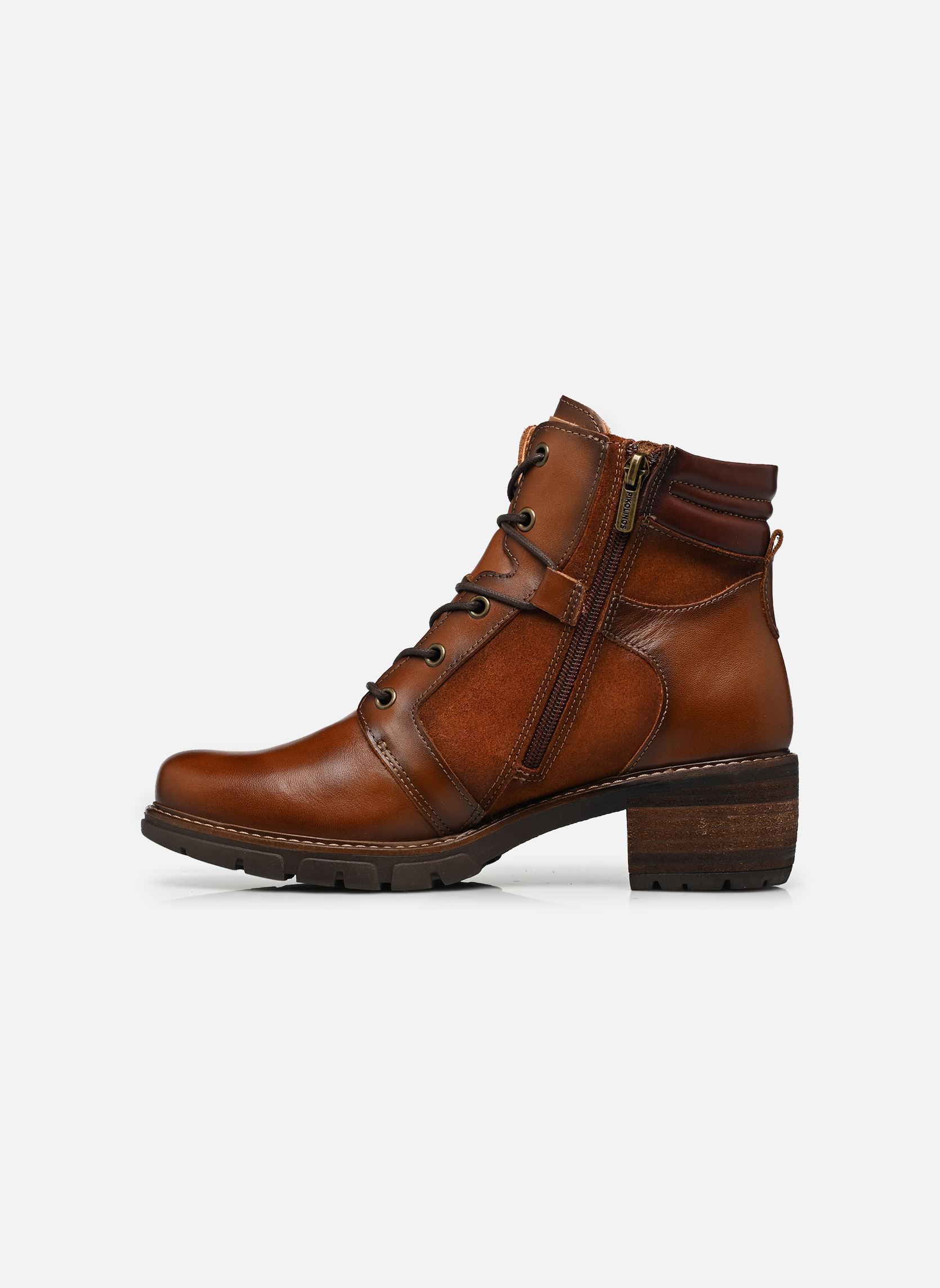 Enkellaarzen en boots SAN SEBASTIA W1T-8979C1 dames bruin Pikolinos Enkellaarzen en boots SAN SEBASTIA W1T-8979C1 dames bruin CUERO