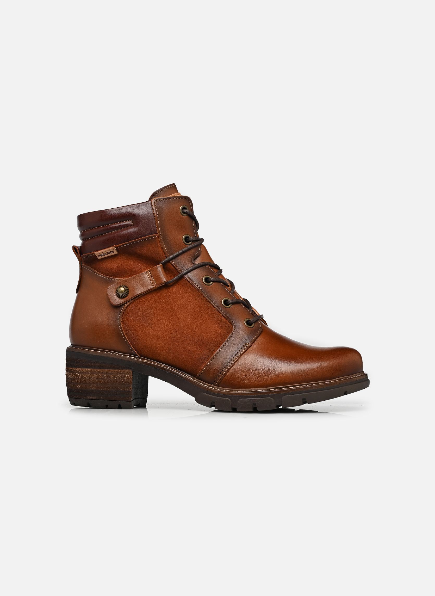 Enkellaarzen en boots SAN SEBASTIA W1T-8979C1 dames bruin Pikolinos Enkellaarzen en boots SAN SEBASTIA W1T-8979C1 dames bruin CUERO