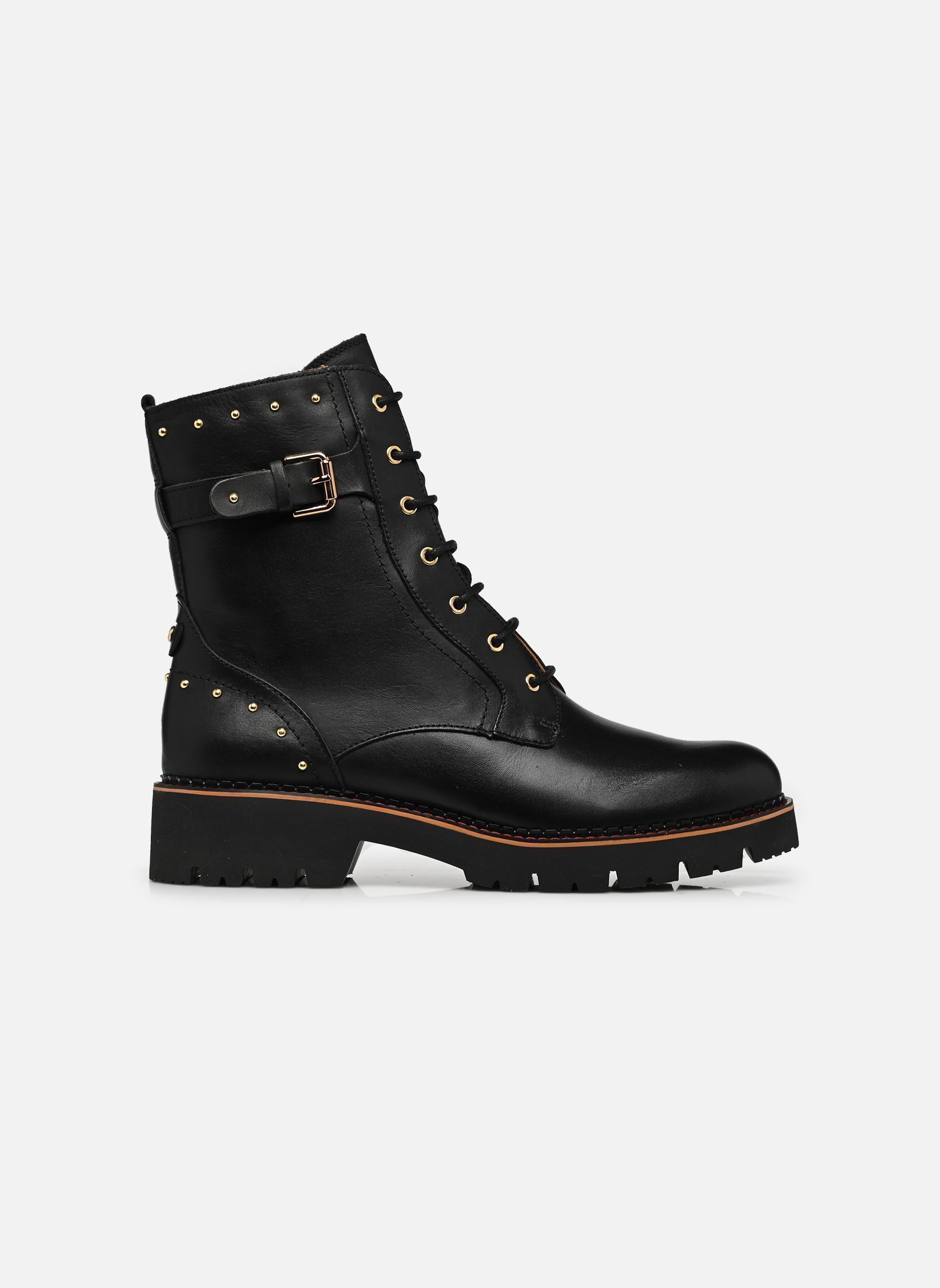 Enkellaarzen en boots VICAR W6S-8702 dames zwart Pikolinos Enkellaarzen en boots VICAR W6S-8702 dames zwart BLACK