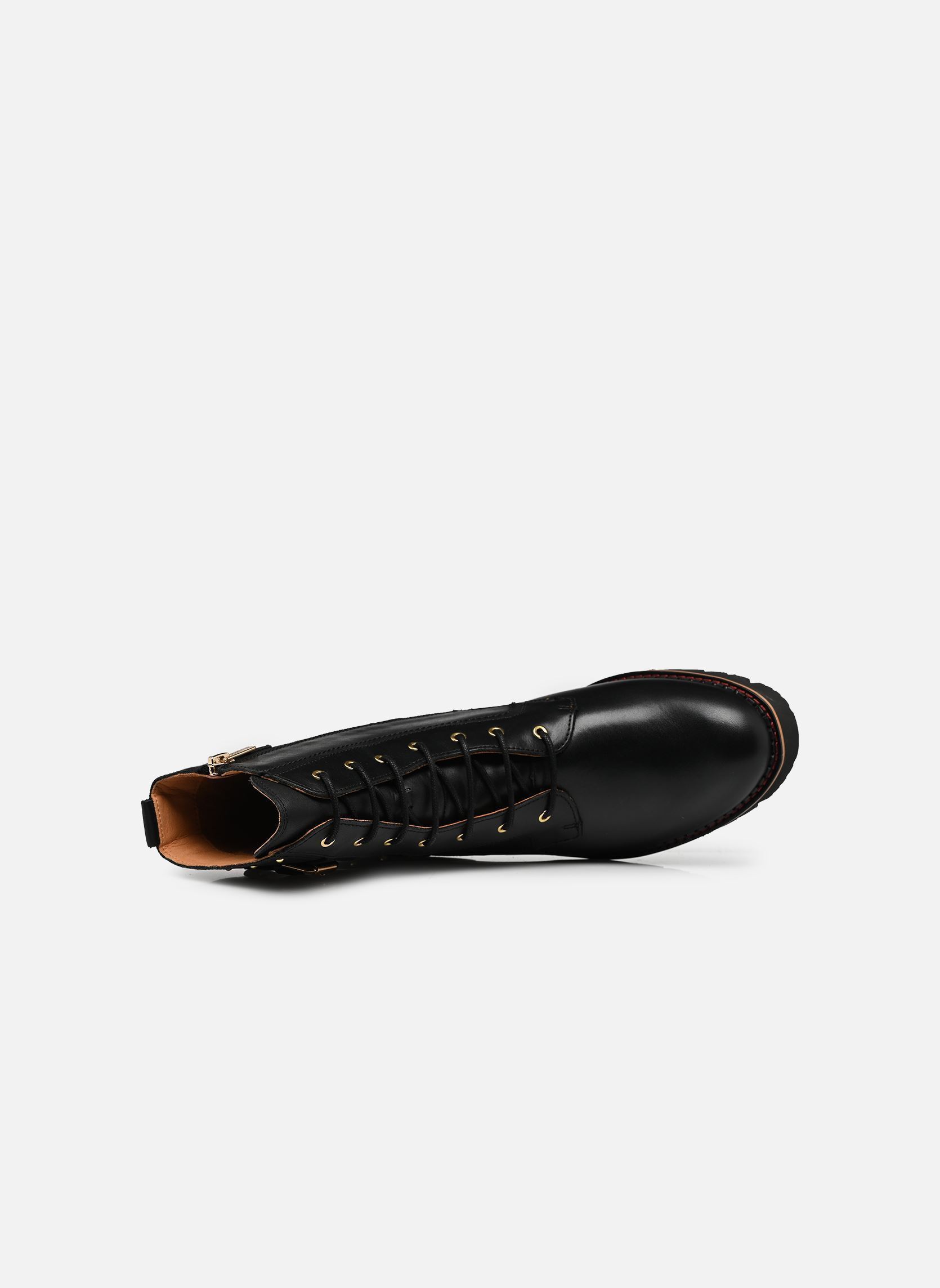 Enkellaarzen en boots VICAR W6S-8702 dames zwart Pikolinos Enkellaarzen en boots VICAR W6S-8702 dames zwart BLACK