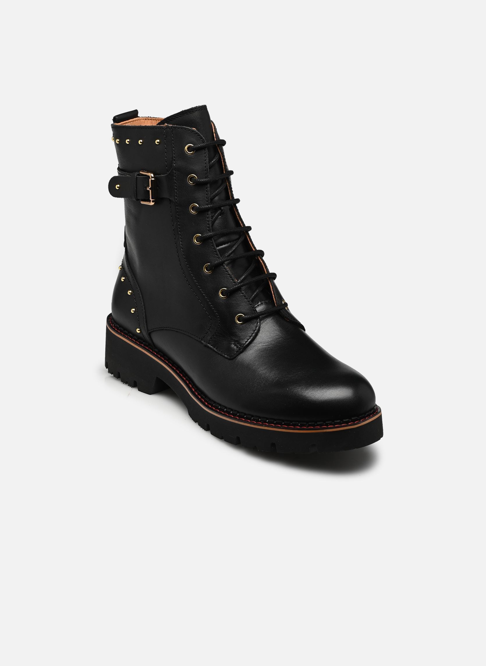 Enkellaarzen en boots VICAR W6S-8702 dames zwart Pikolinos Enkellaarzen en boots VICAR W6S-8702 dames zwart BLACK
