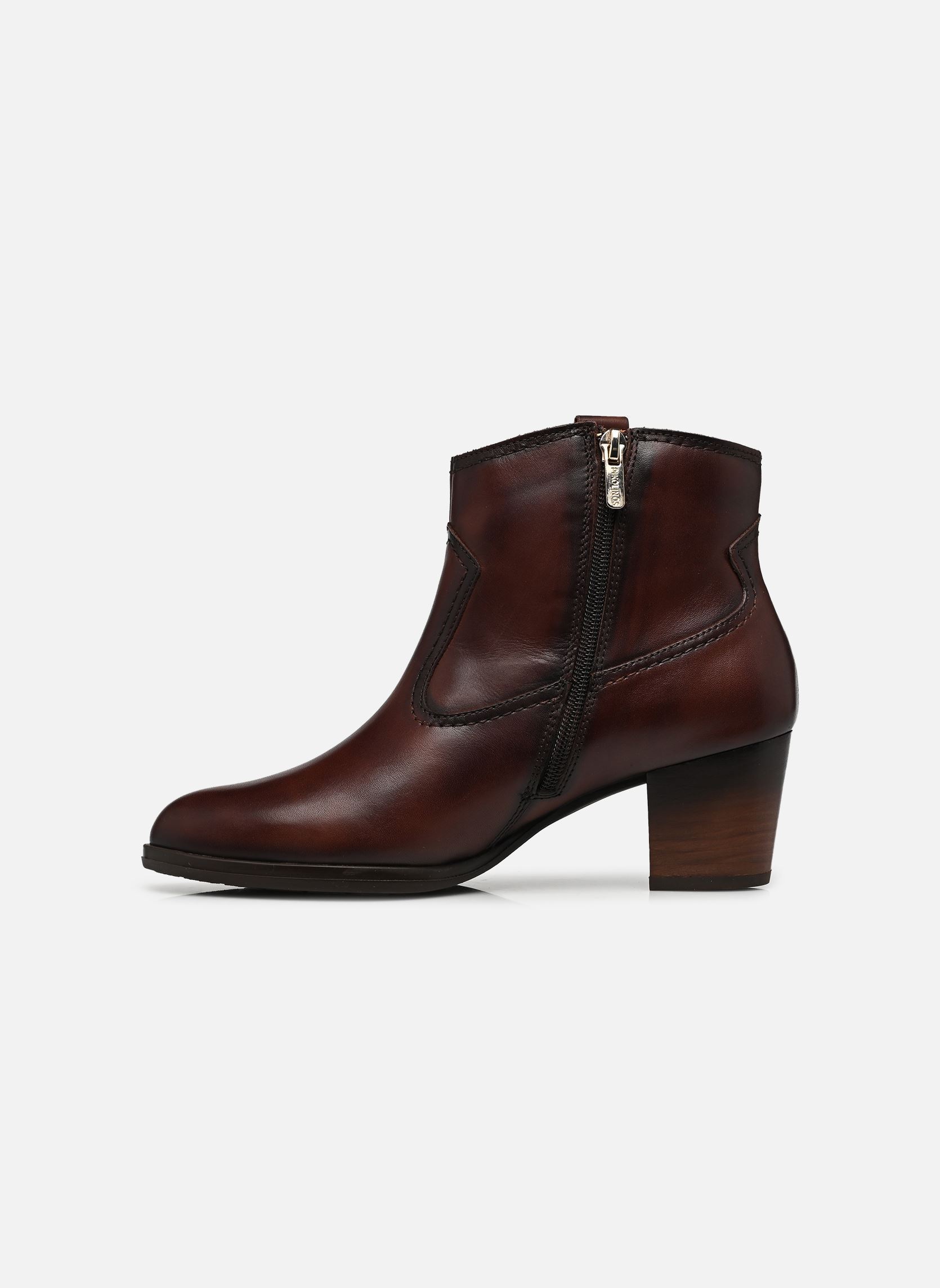 Enkellaarzen en boots ZAMORA W0E-8731 dames bruin Pikolinos Enkellaarzen en boots ZAMORA W0E-8731 dames bruin CAOBA