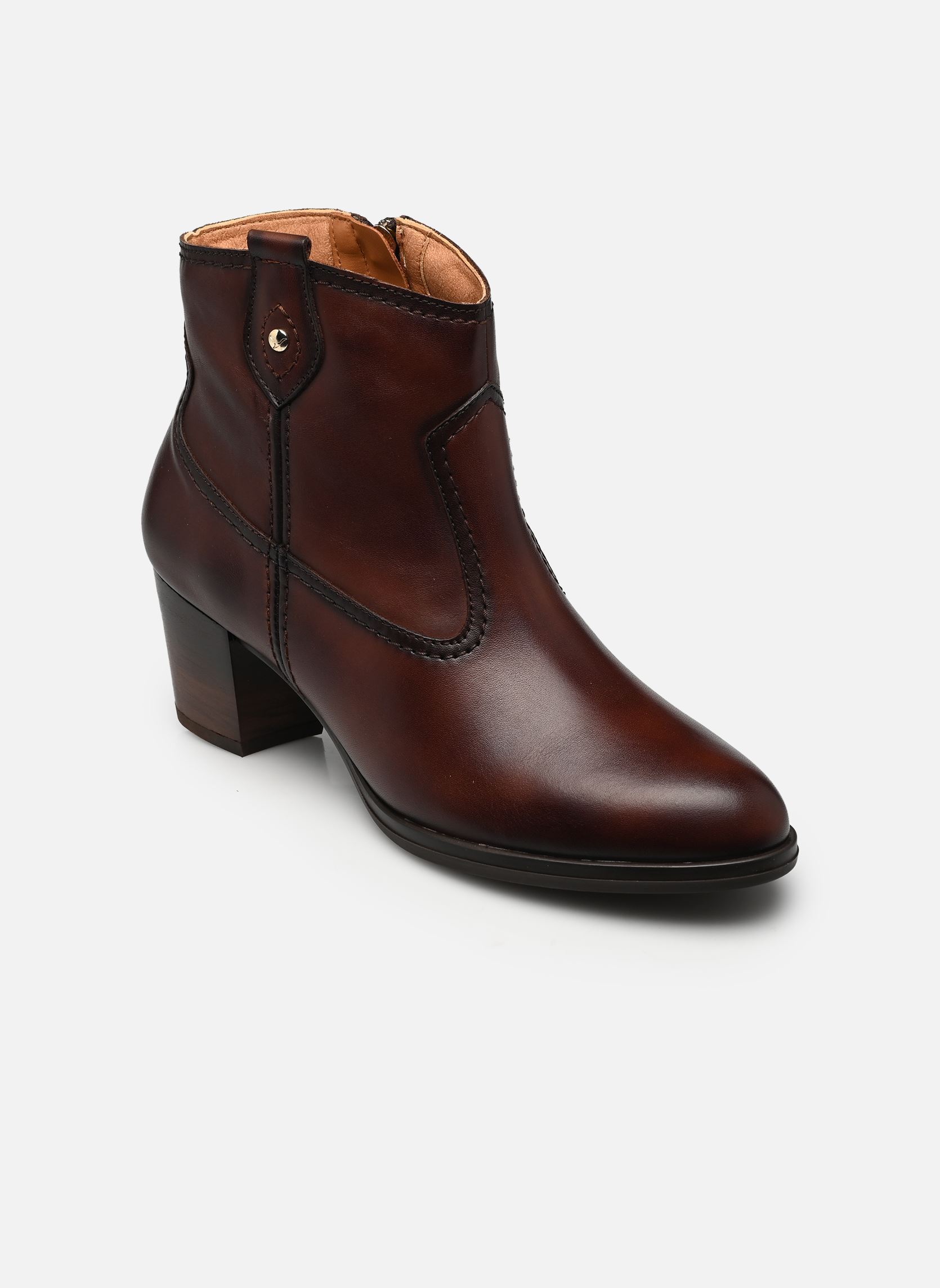 Enkellaarzen en boots ZAMORA W0E-8731 dames bruin Pikolinos Enkellaarzen en boots ZAMORA W0E-8731 dames bruin CAOBA