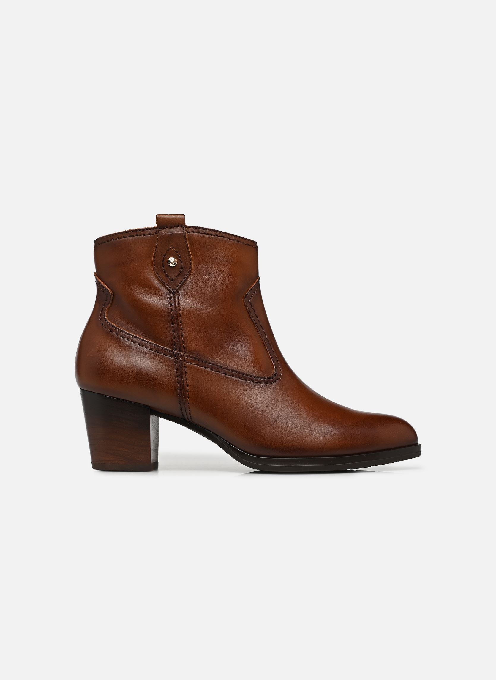 Enkellaarzen en boots ZAMORA W0E-8731 dames bruin Pikolinos Enkellaarzen en boots ZAMORA W0E-8731 dames bruin CUERO