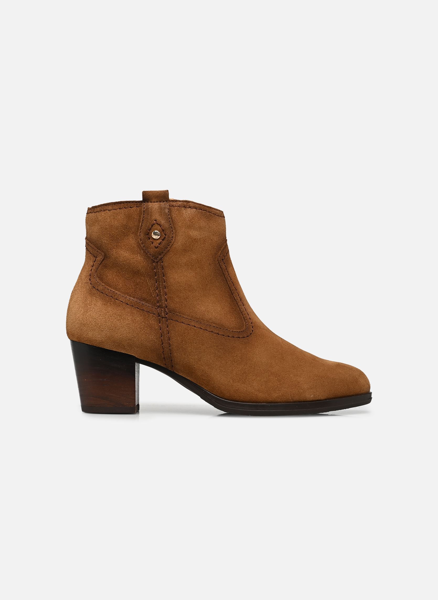 Enkellaarzen en boots ZAMORA W0E-8731SE dames bruin Pikolinos Enkellaarzen en boots ZAMORA W0E-8731SE dames bruin BRANDY