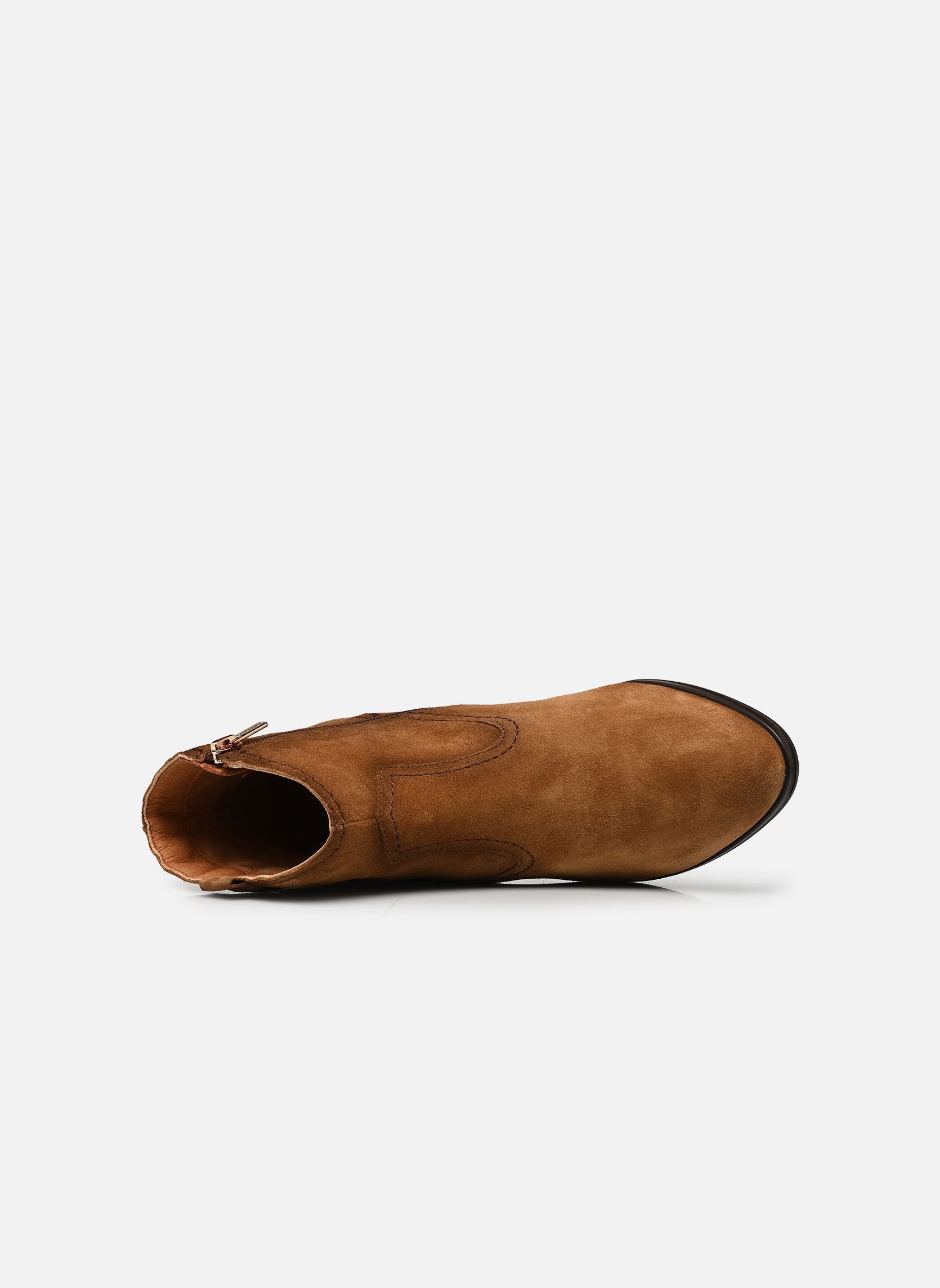 Enkellaarzen en boots ZAMORA W0E-8731SE dames bruin Pikolinos Enkellaarzen en boots ZAMORA W0E-8731SE dames bruin BRANDY