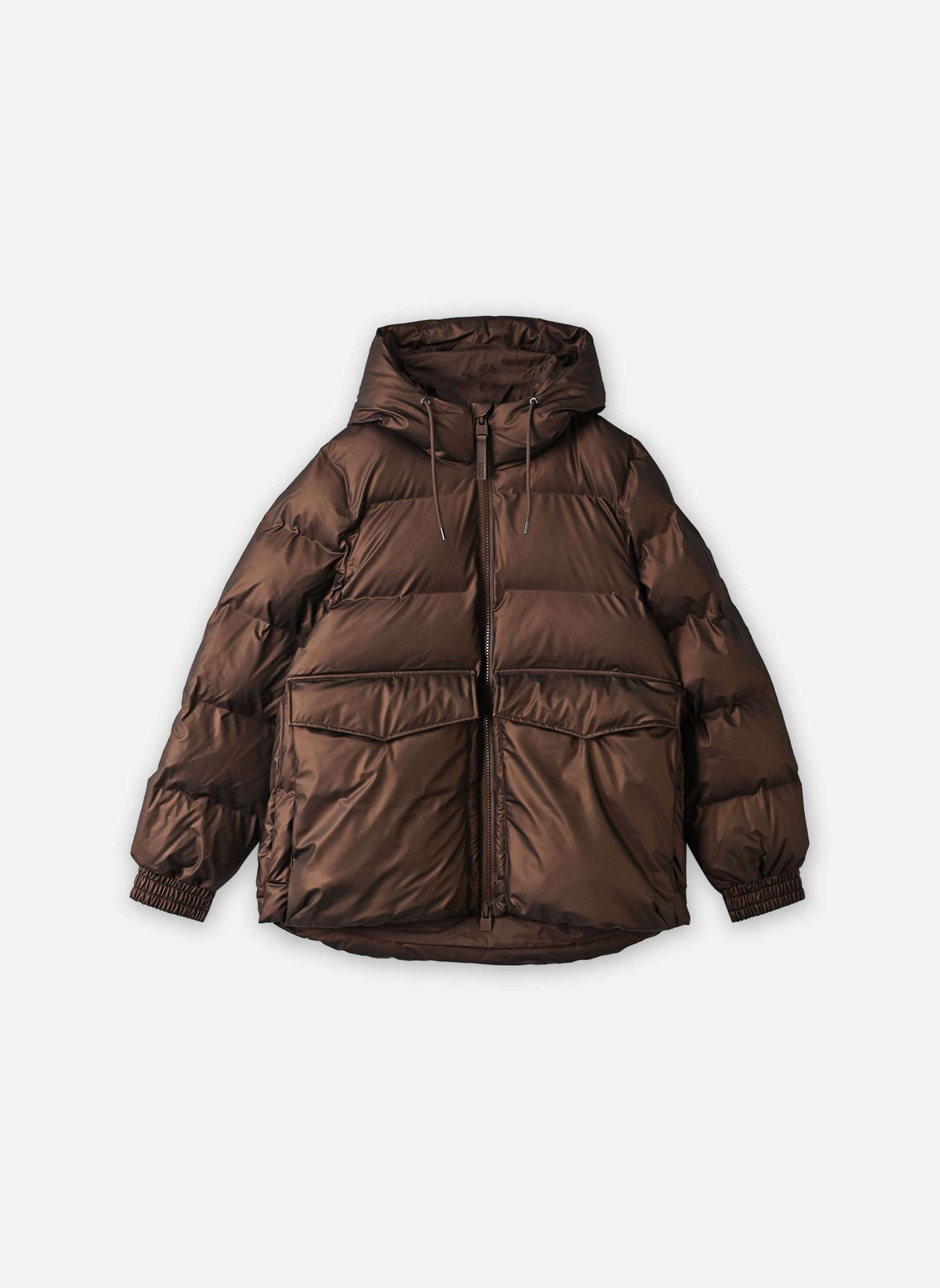 Vestes Alta A-Line Puffer W Jacket W3T3 marron Rains Vestes Alta A-Line Puffer W Jacket W3T3 marron COMET