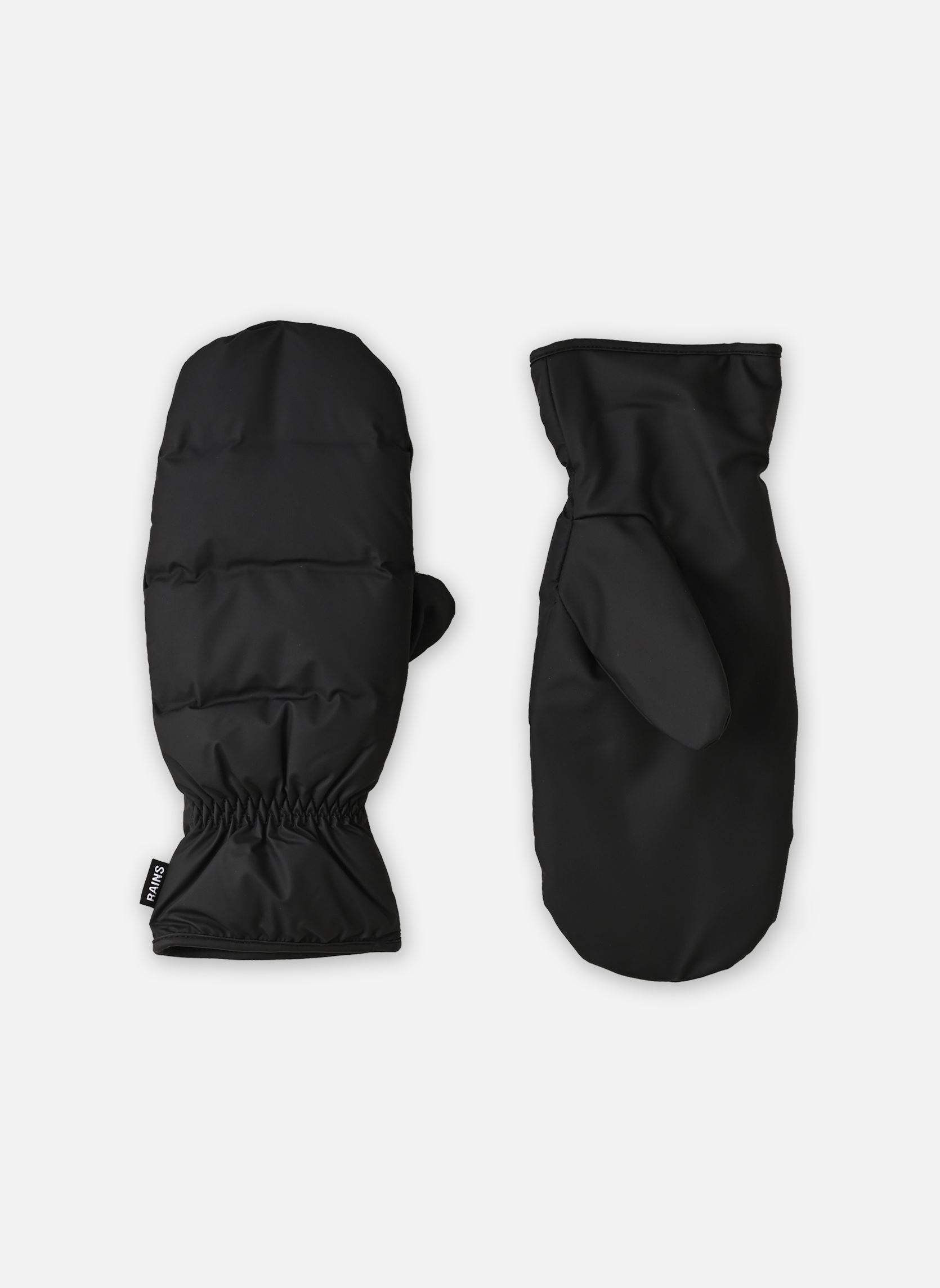 Wanten Puffer Mittens W2T2 zwart Rains Wanten Puffer Mittens W2T2 zwart BLACK
