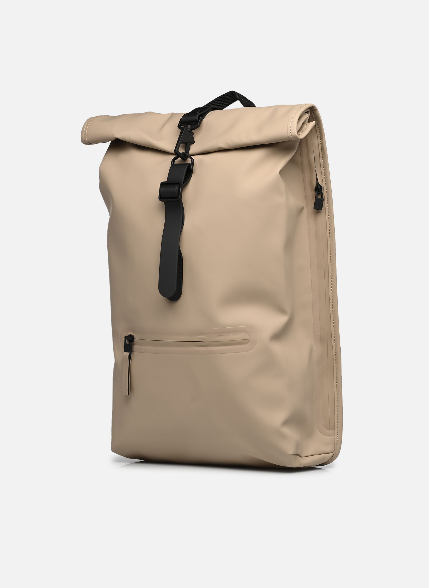 Rugtassen Rolltop Rucksack W3 beige Rains Rugtassen Rolltop Rucksack W3 beige BEIGE