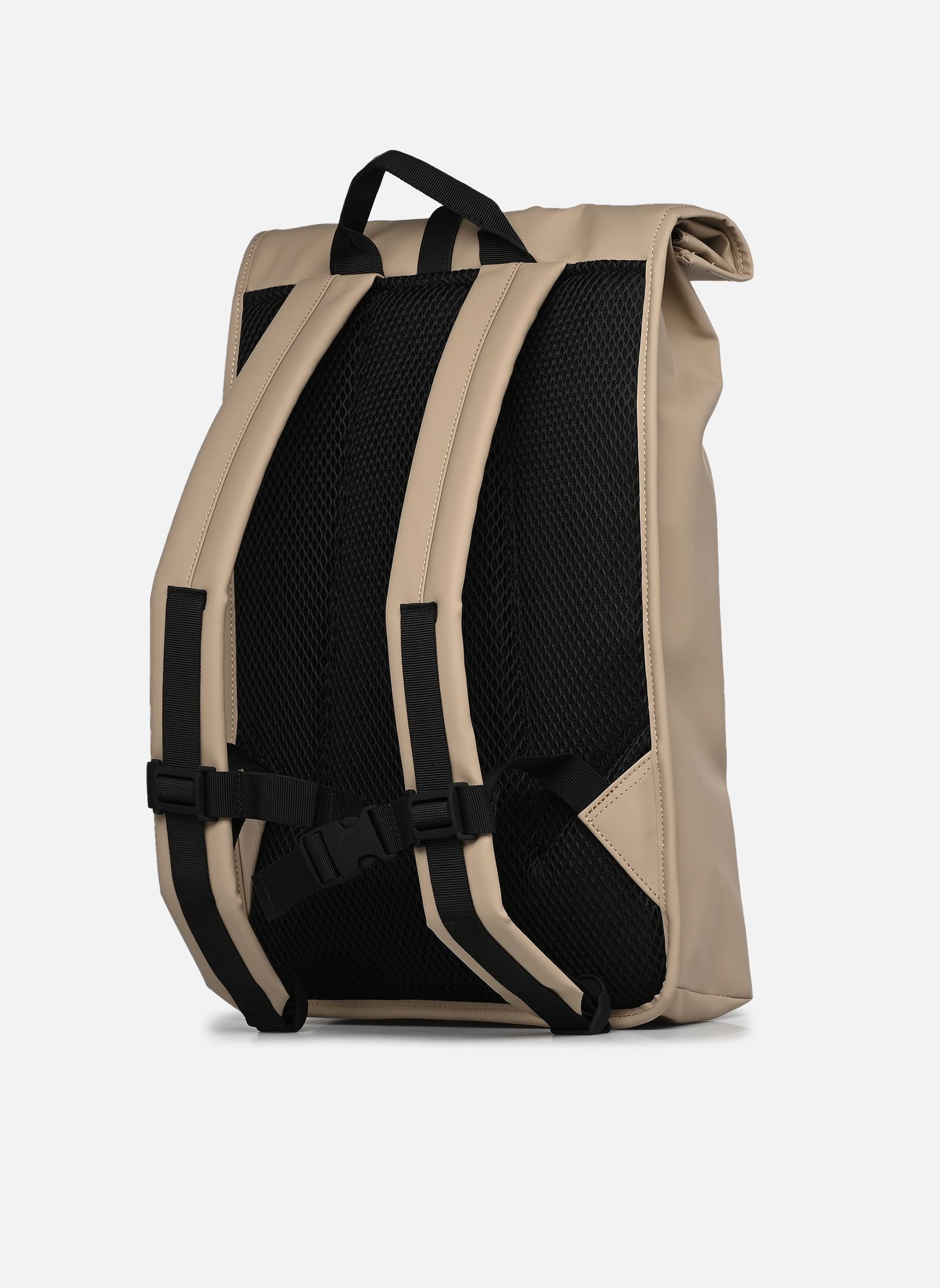 Rugtassen Rolltop Rucksack W3 beige Rains Rugtassen Rolltop Rucksack W3 beige BEIGE