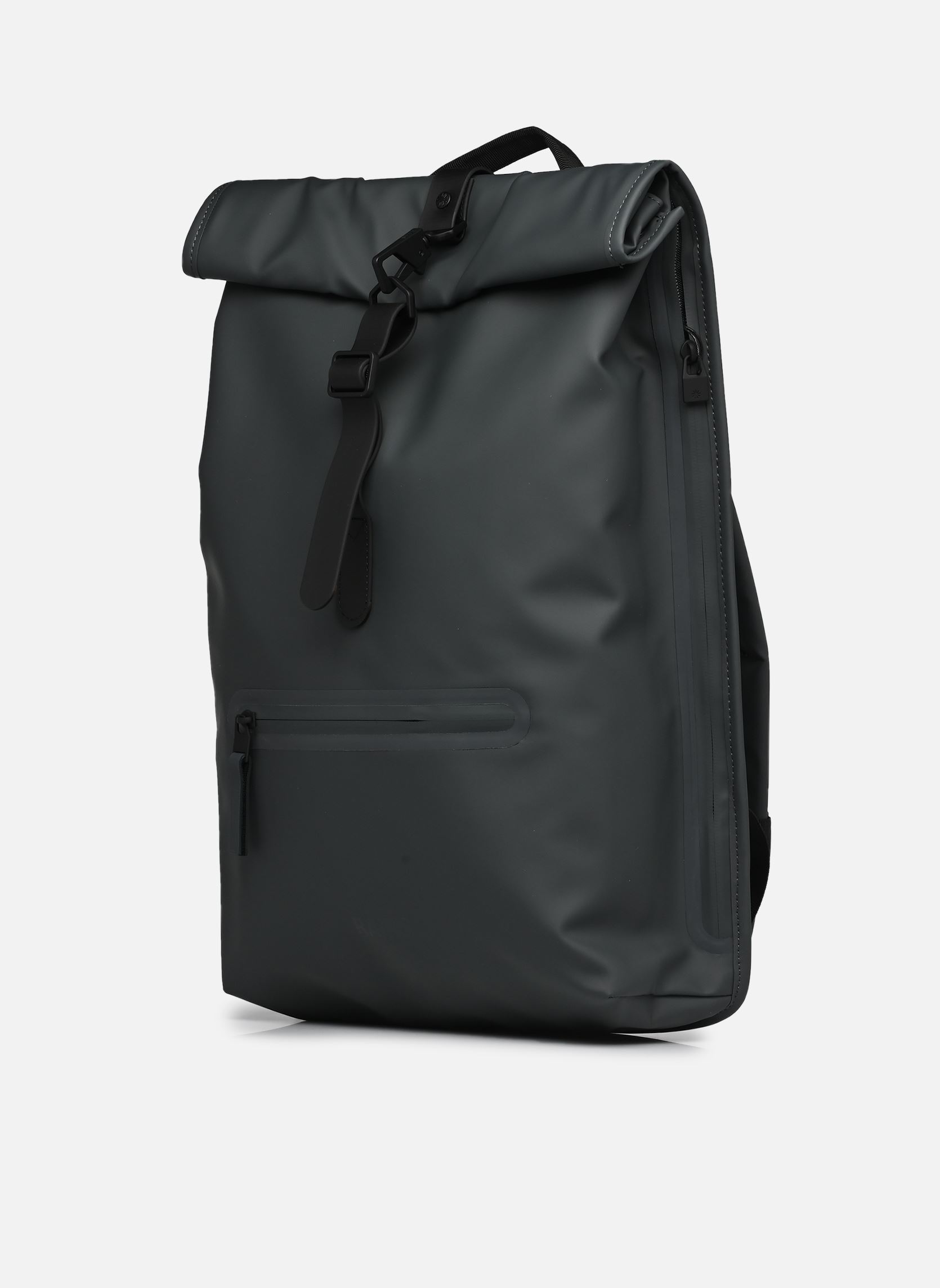 Rugtassen Rolltop Rucksack W3 grijs Rains Rugtassen Rolltop Rucksack W3 grijs DARK GREY