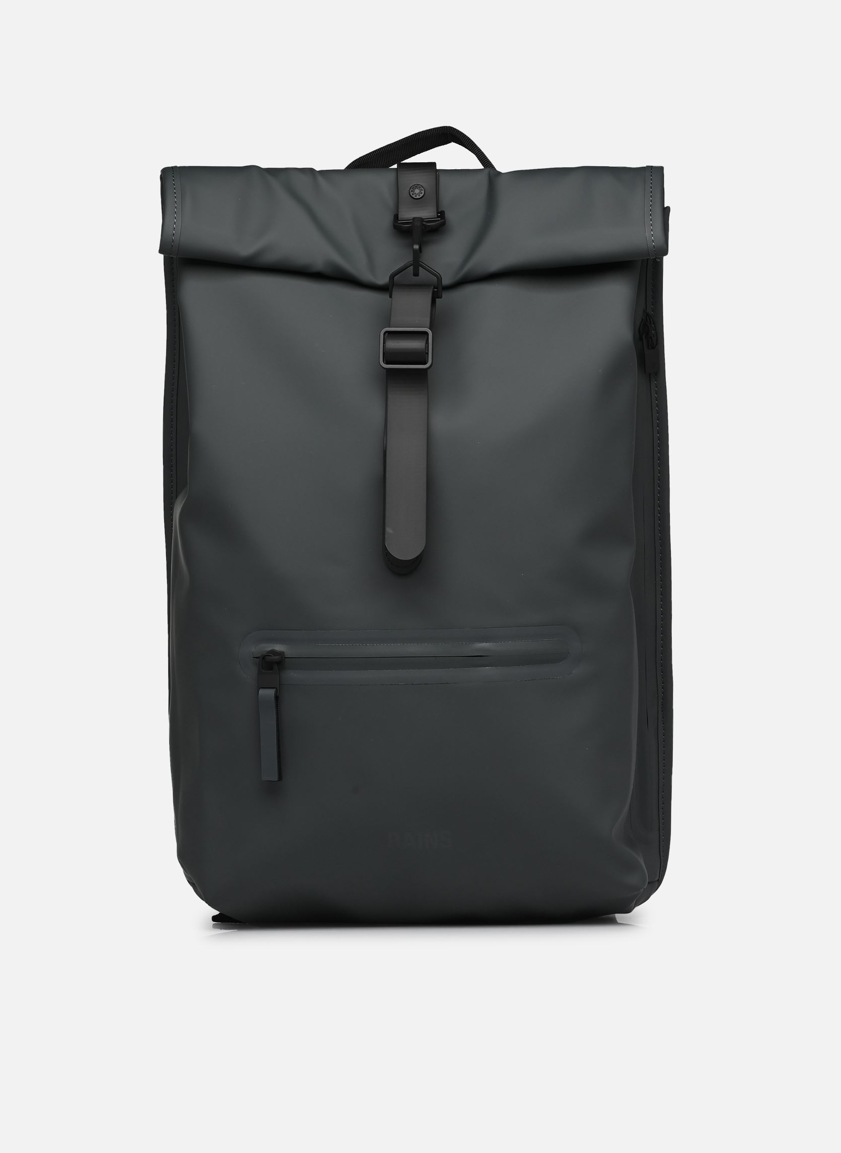 Rugtassen Rolltop Rucksack W3 grijs Rains Rugtassen Rolltop Rucksack W3 grijs DARK GREY