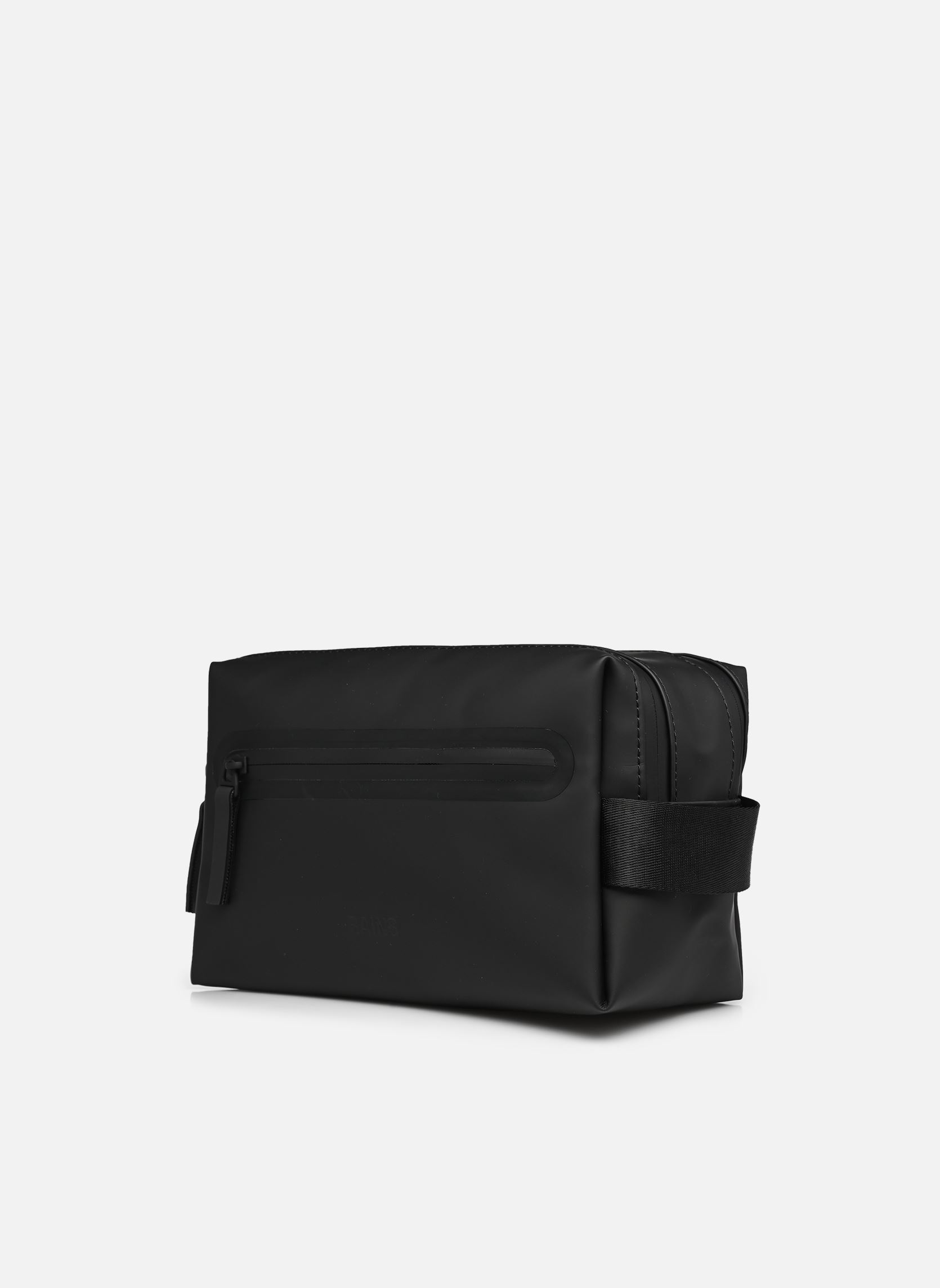 Toilettassen Wash Bag Zip W3 zwart Rains Toilettassen Wash Bag Zip W3 zwart BLACK