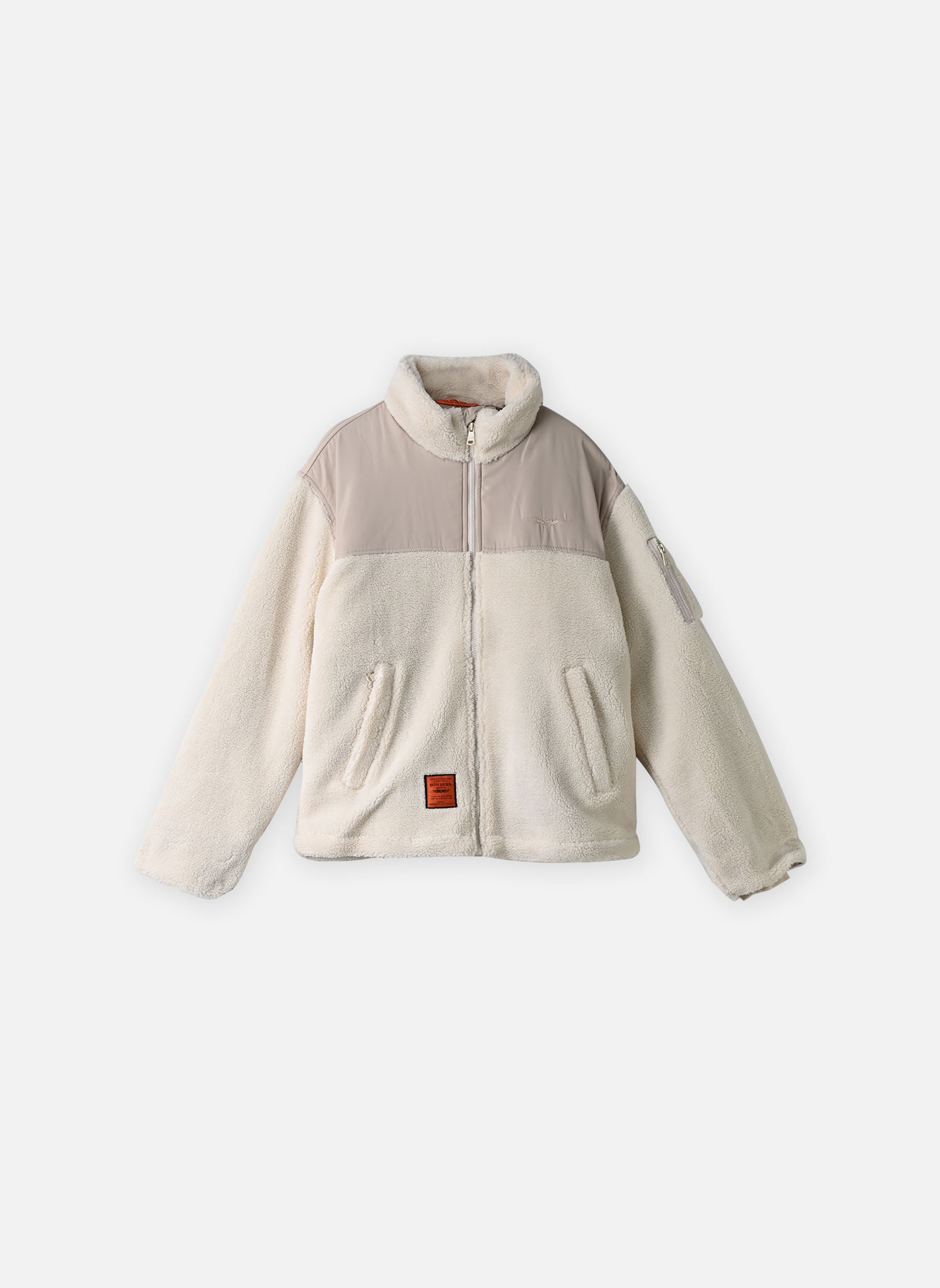 Vestes et manteaux Moncton Men homme blanc Bombers Original Vestes et manteaux Moncton Men homme blanc CREAM