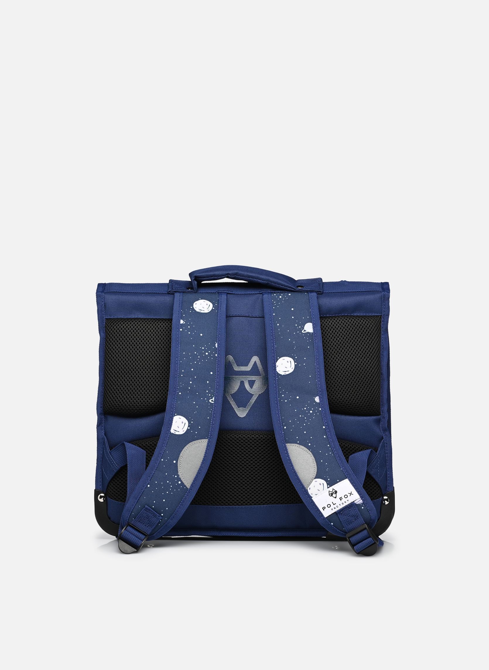 schooltassen Cartable 38 cm jongens blauw Pol Fox schooltassen Cartable 38 cm jongens blauw COSMO