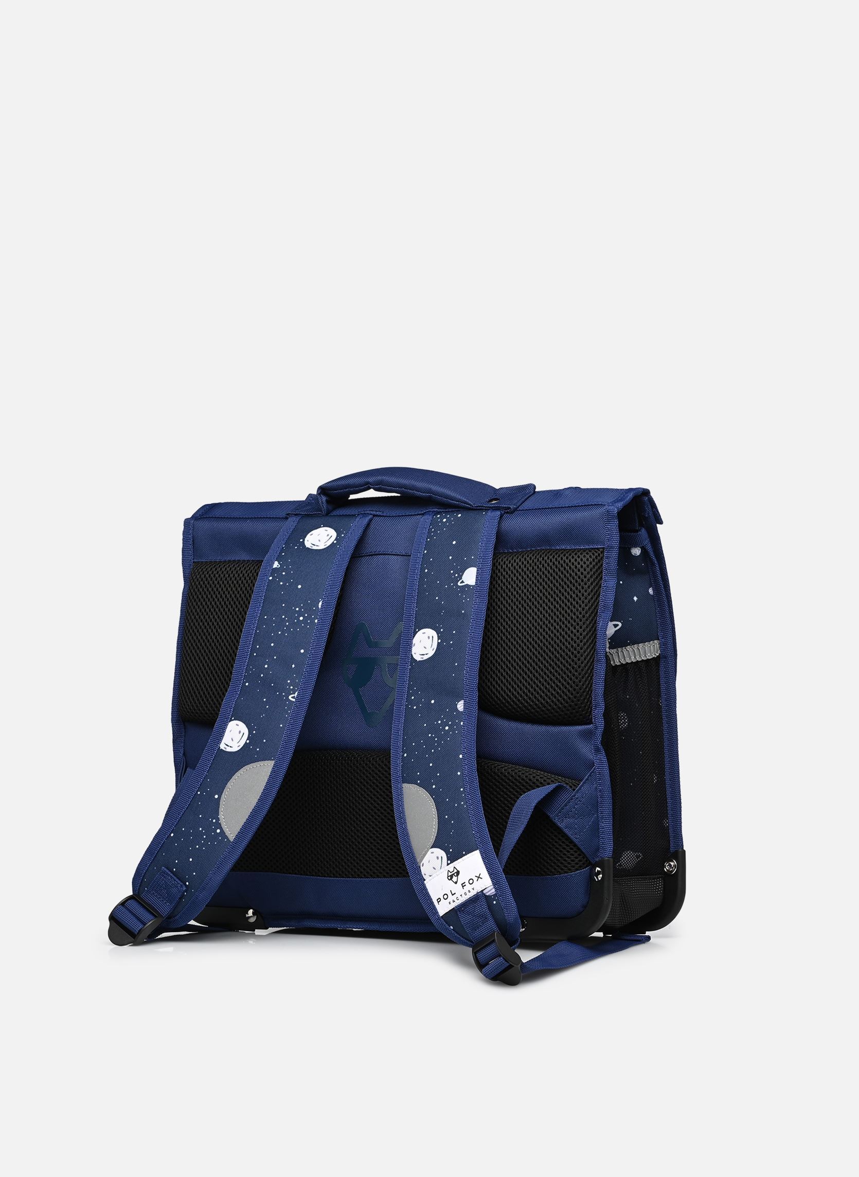 schooltassen Cartable 38 cm jongens blauw Pol Fox schooltassen Cartable 38 cm jongens blauw COSMO