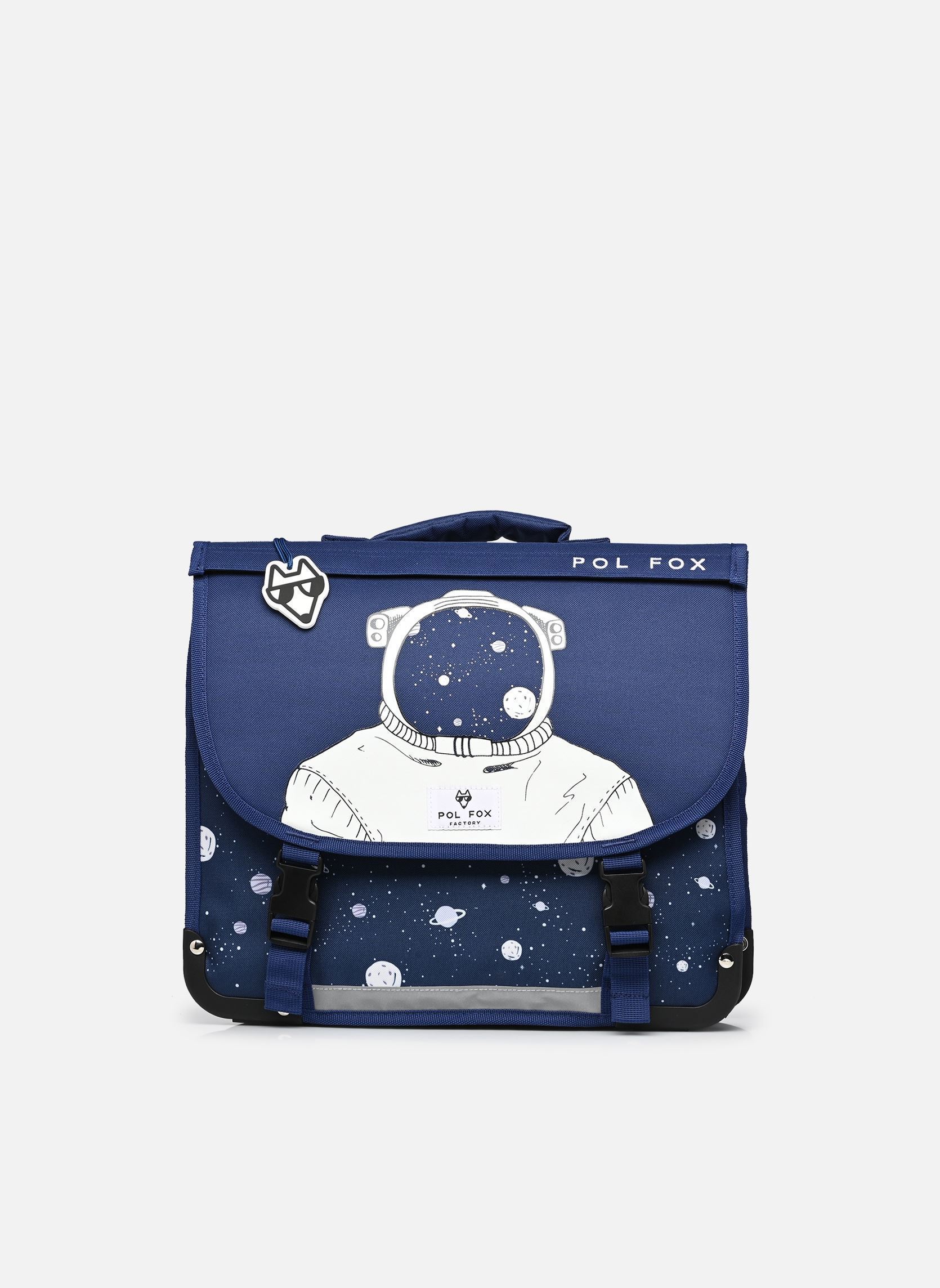 schooltassen Cartable 38 cm jongens blauw Pol Fox schooltassen Cartable 38 cm jongens blauw COSMO