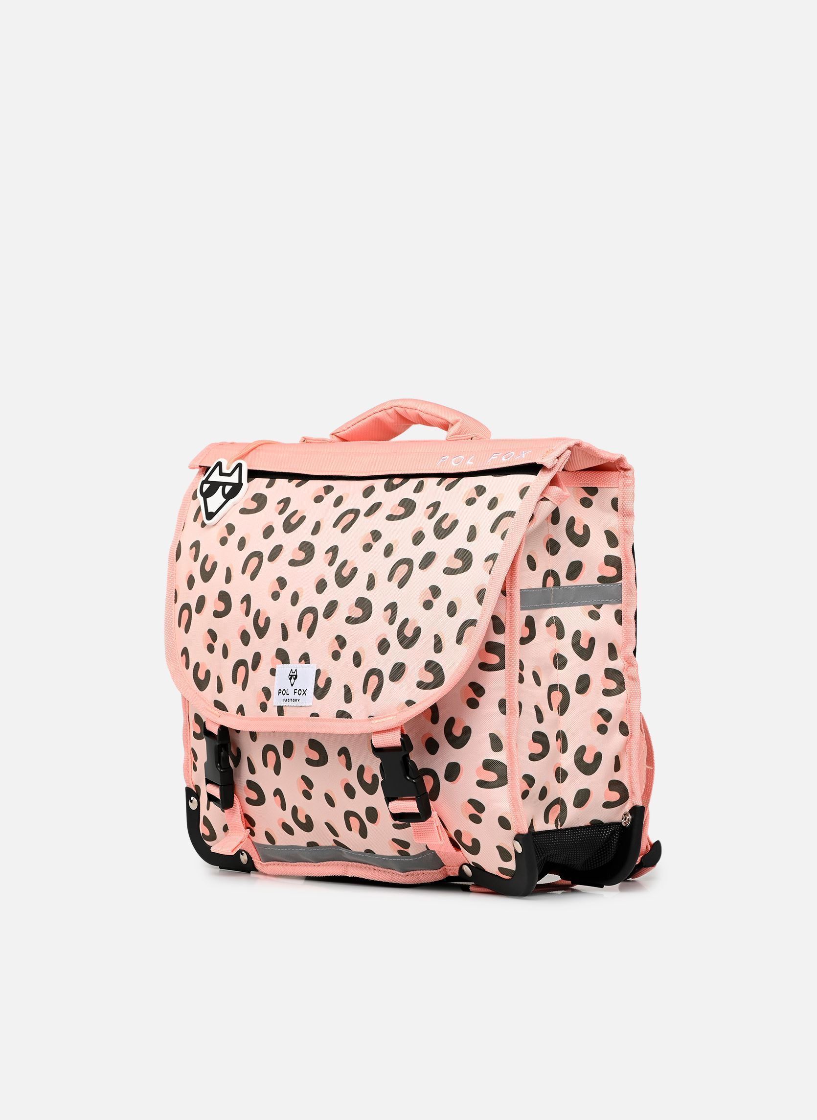 schooltassen Cartable 38 cm meisjes beige Pol Fox schooltassen Cartable 38 cm meisjes beige CRUSH