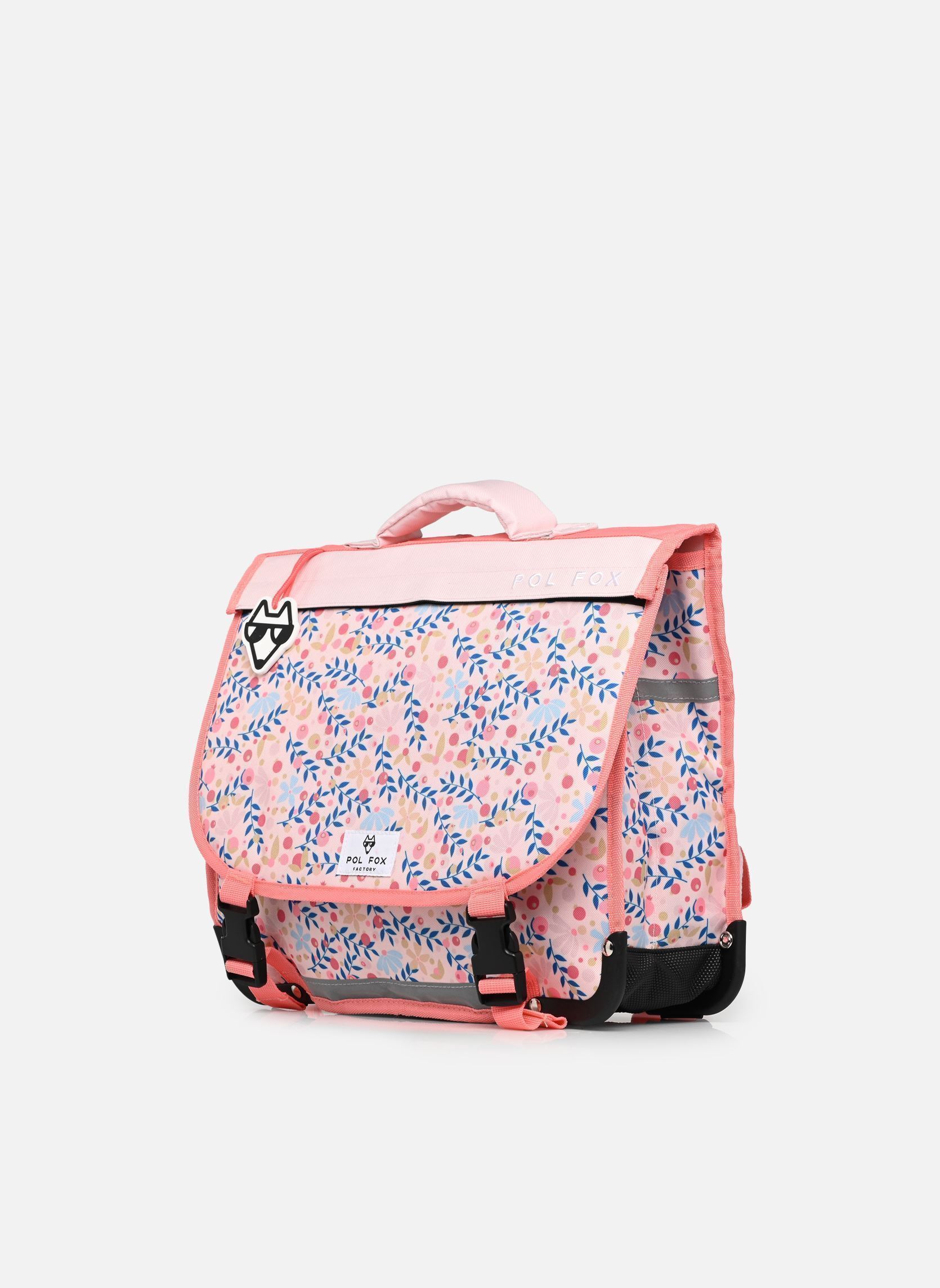 schooltassen Cartable 38 cm meisjes roze Pol Fox schooltassen Cartable 38 cm meisjes roze HAPPY BLUSH