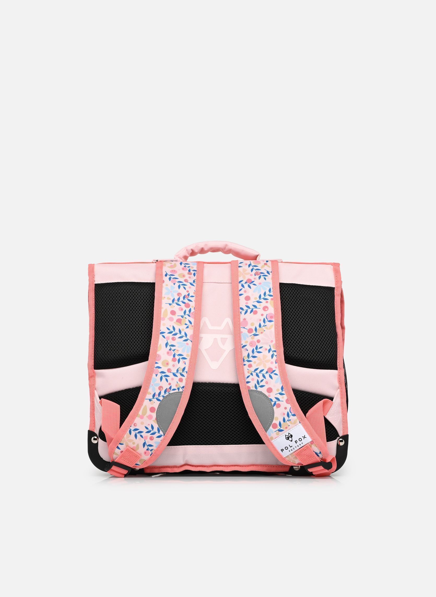 schooltassen Cartable 38 cm meisjes roze Pol Fox schooltassen Cartable 38 cm meisjes roze HAPPY BLUSH