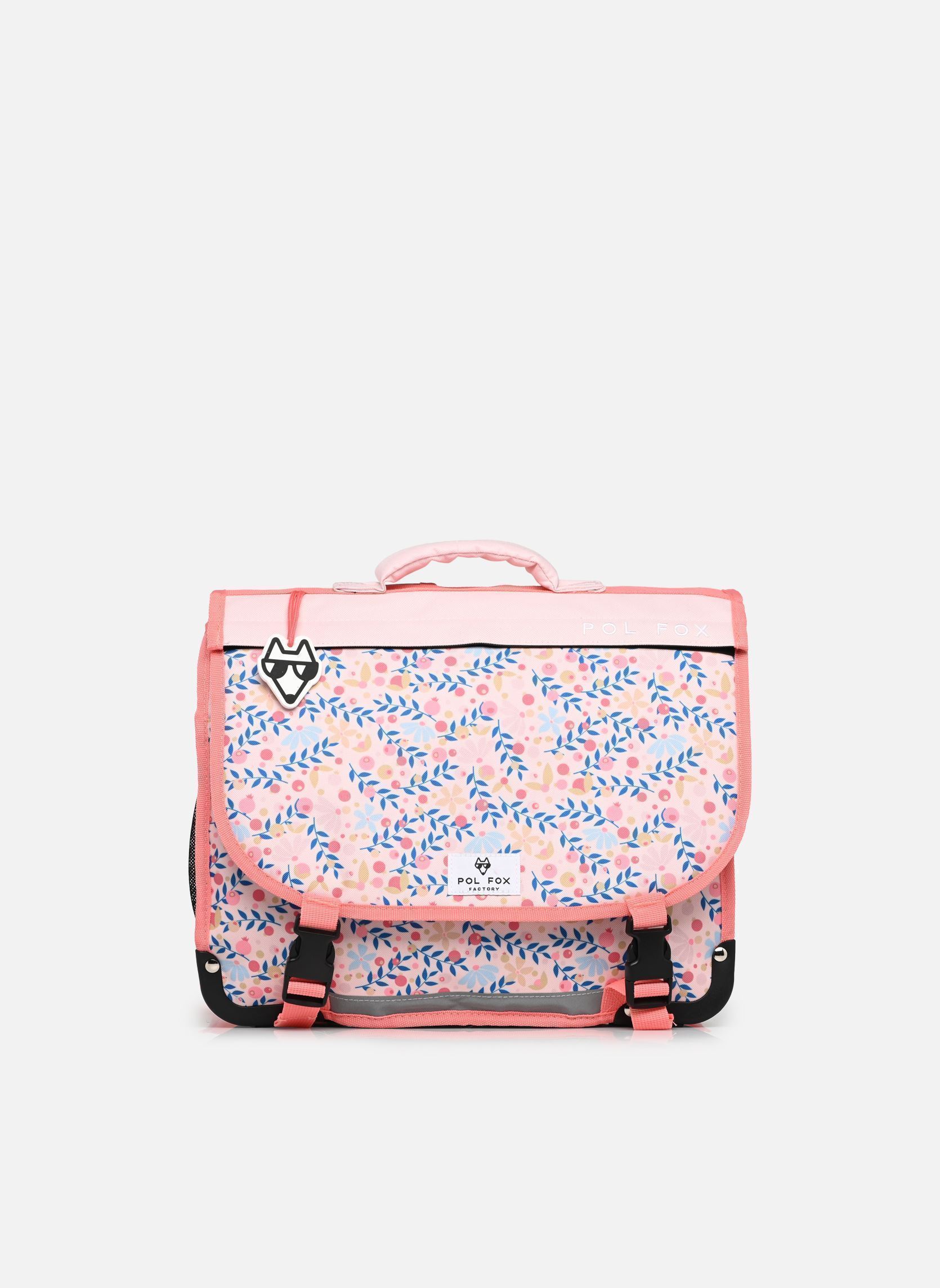 schooltassen Cartable 38 cm meisjes roze Pol Fox schooltassen Cartable 38 cm meisjes roze HAPPY BLUSH