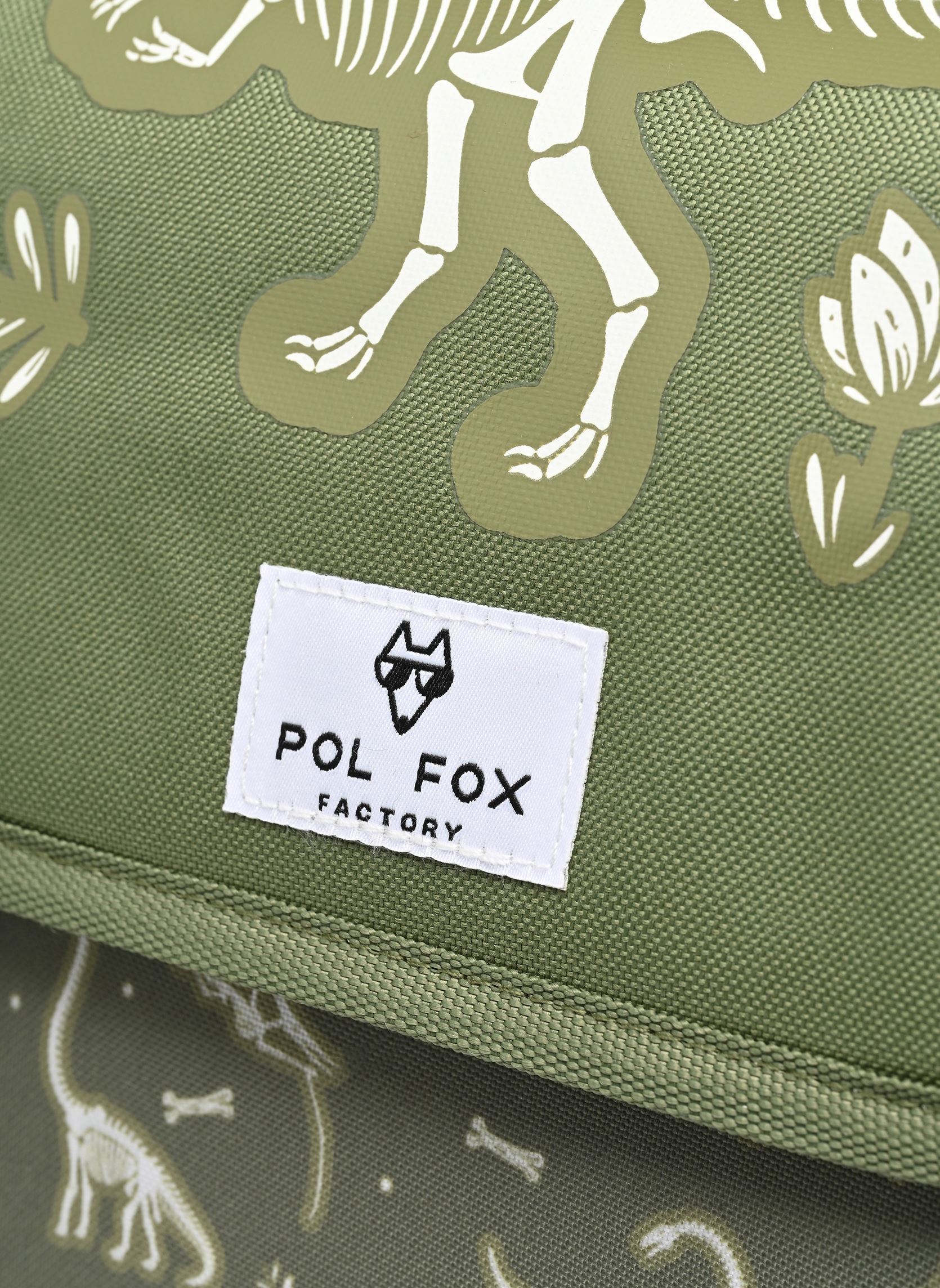 schooltassen Cartable 38 cm jongens groen Pol Fox schooltassen Cartable 38 cm jongens groen JURASSIC