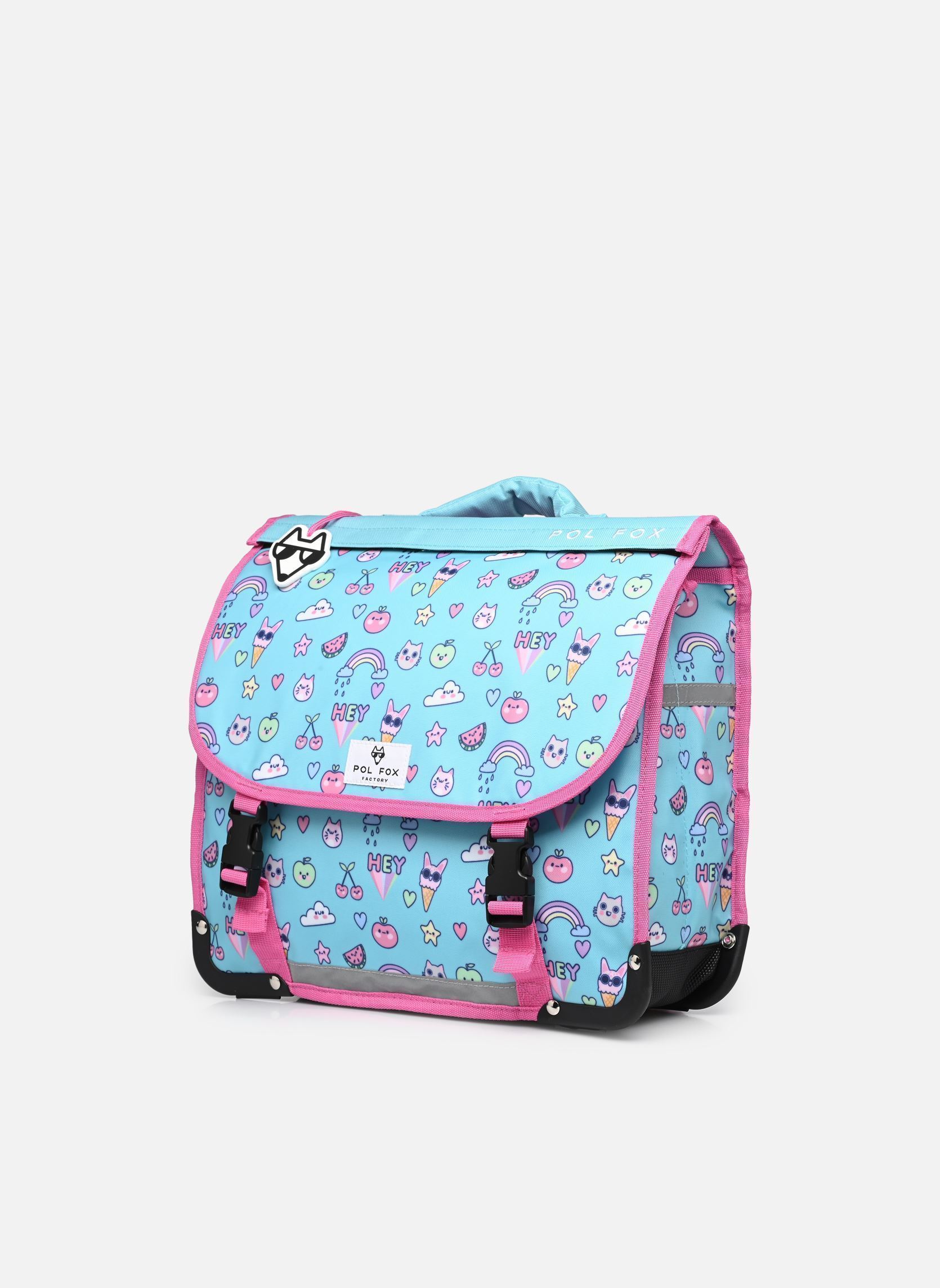 schooltassen Cartable 38 cm meisjes blauw Pol Fox schooltassen Cartable 38 cm meisjes blauw KAWAI