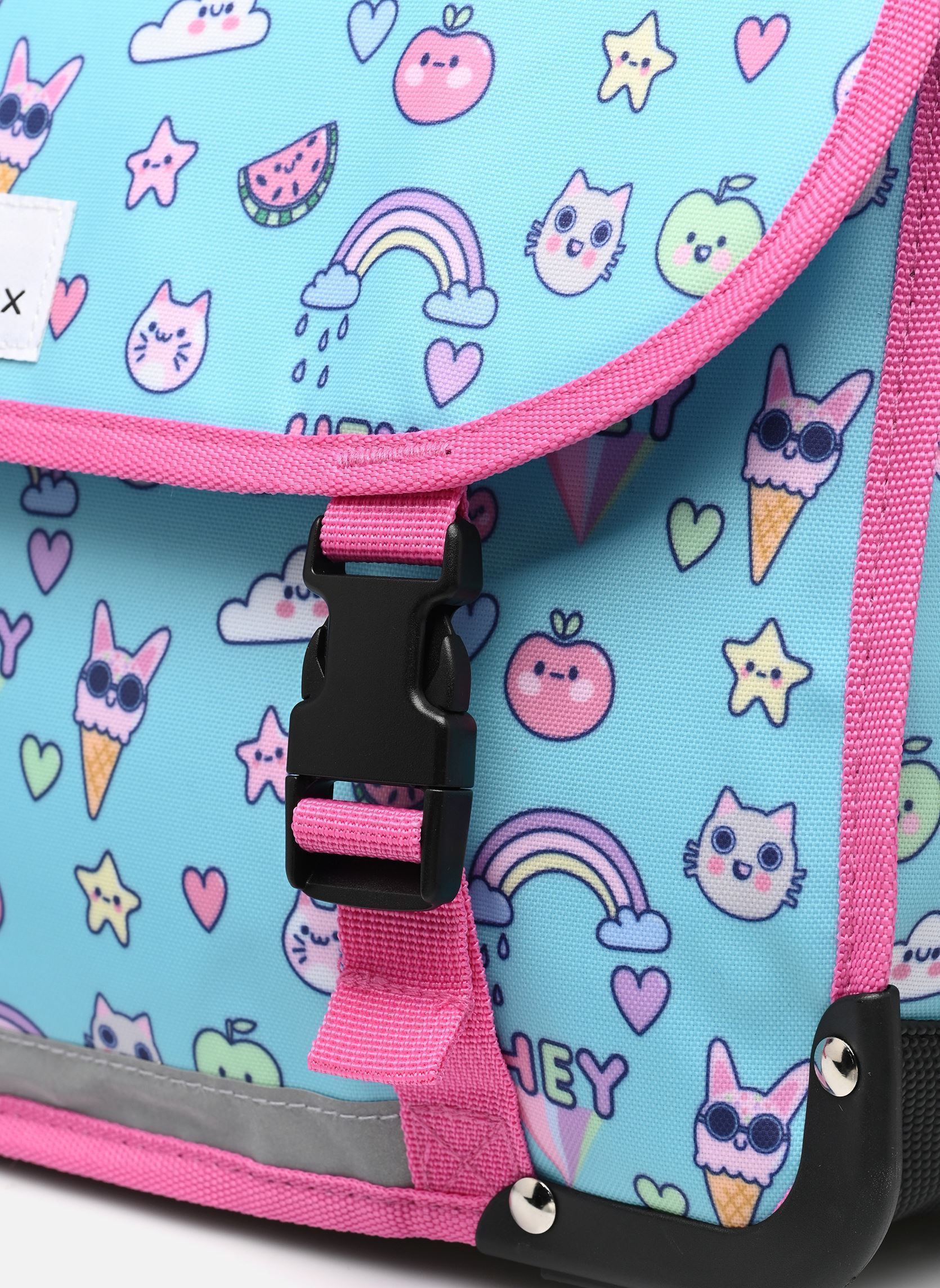 schooltassen Cartable 38 cm meisjes blauw Pol Fox schooltassen Cartable 38 cm meisjes blauw KAWAI