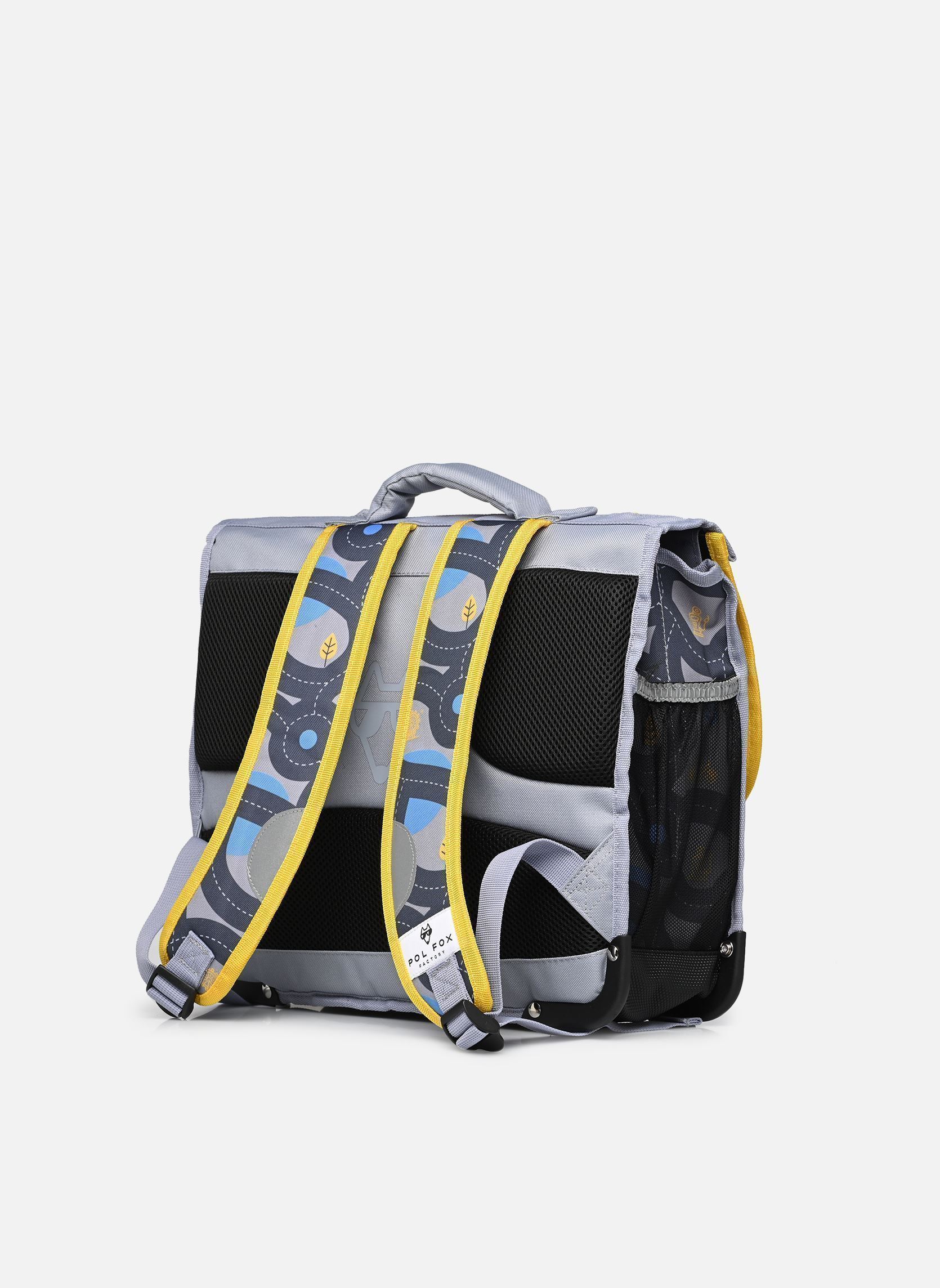 schooltassen Cartable 38 cm jongens grijs Pol Fox schooltassen Cartable 38 cm jongens grijs RACE