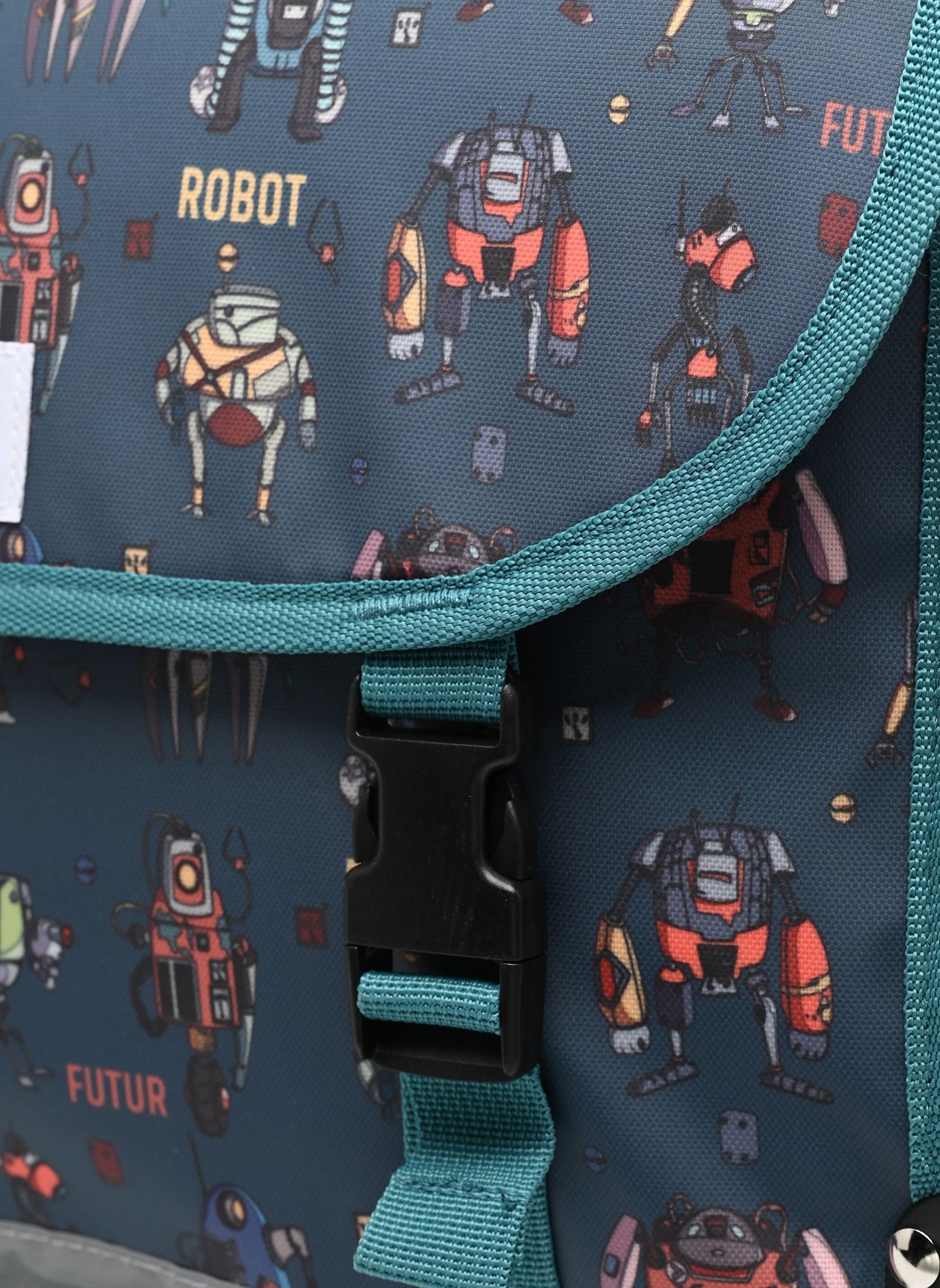 schooltassen Cartable 38 cm jongens blauw Pol Fox schooltassen Cartable 38 cm jongens blauw ROBOT