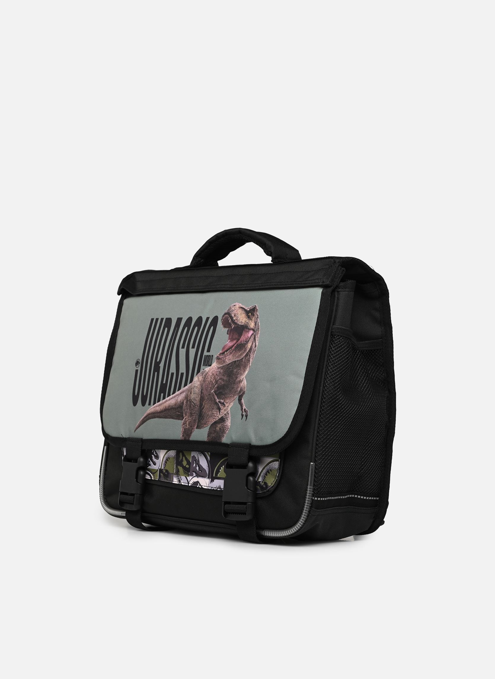 schooltassen Cartable 38 cm jongens zwart Bagtrotter schooltassen Cartable 38 cm jongens zwart JURASSIC WORLD REVERSIBLE