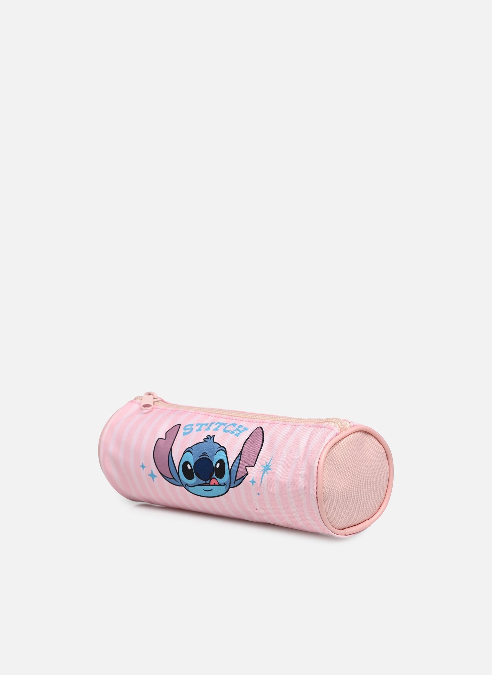 Trousses scolaire Trousse ronde fille rose Bagtrotter Trousses scolaire Trousse ronde fille rose STITCH