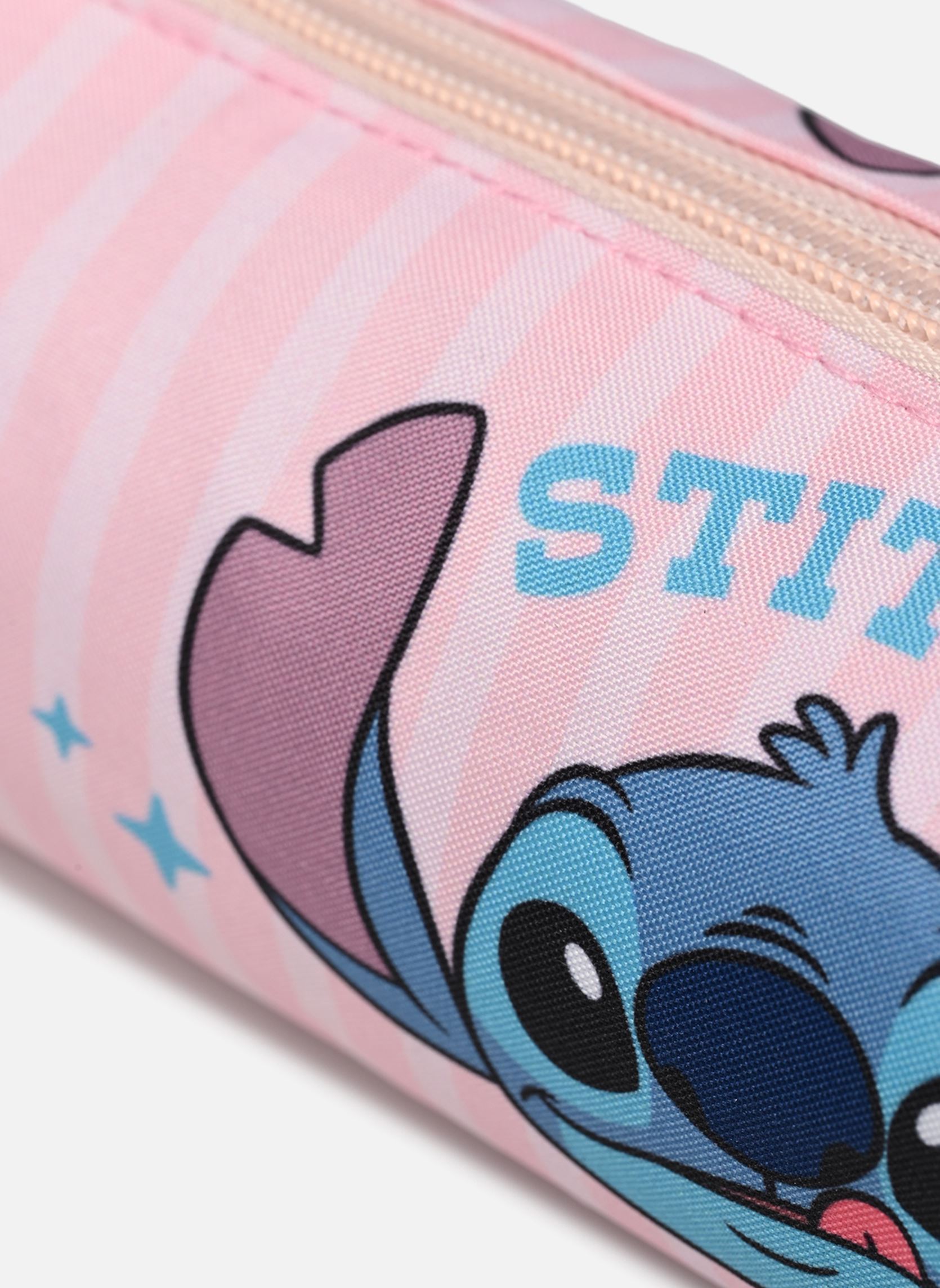 Trousses scolaire Trousse ronde fille rose Bagtrotter Trousses scolaire Trousse ronde fille rose STITCH