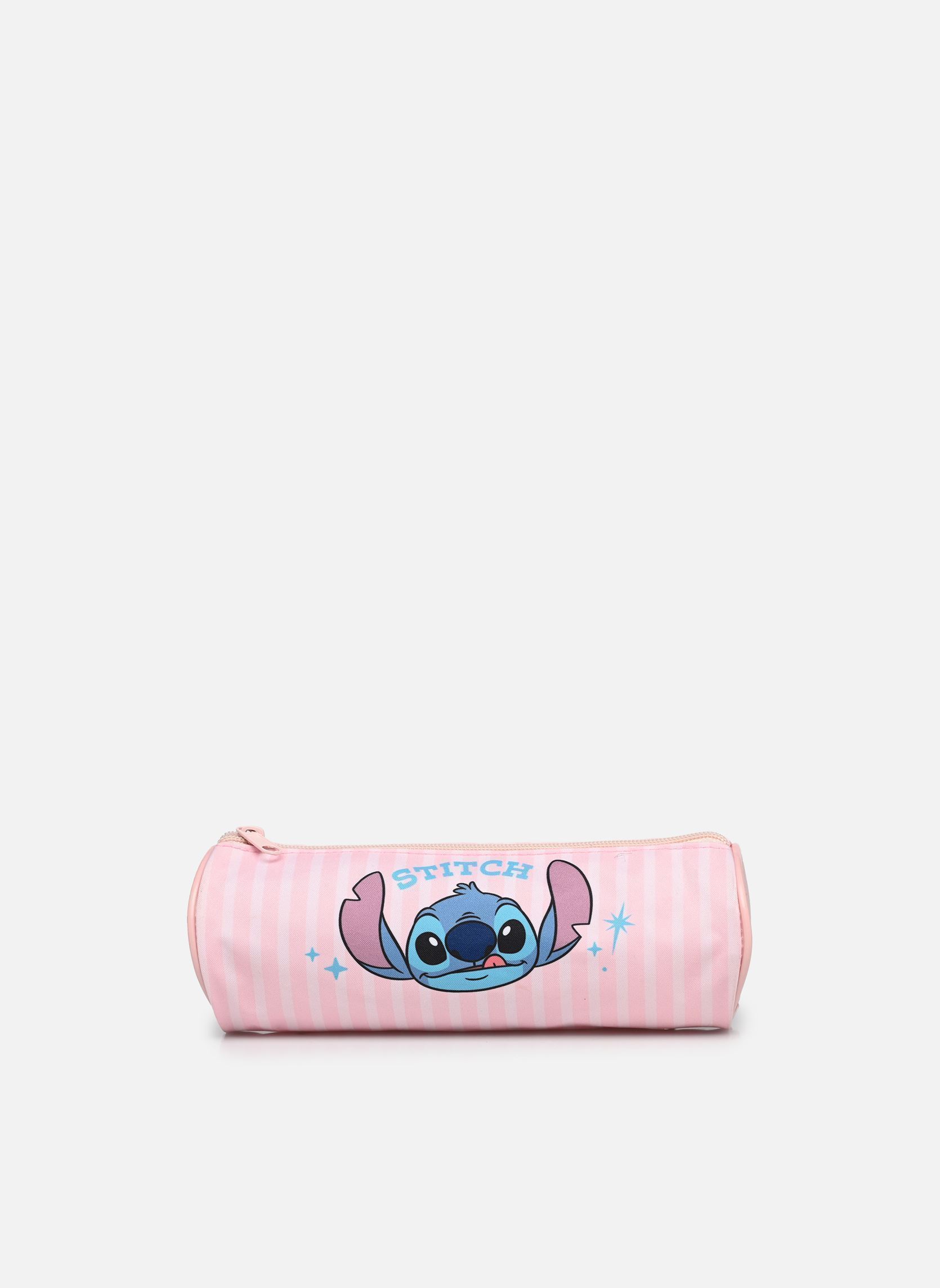 Trousses scolaire Trousse ronde fille rose Bagtrotter Trousses scolaire Trousse ronde fille rose STITCH