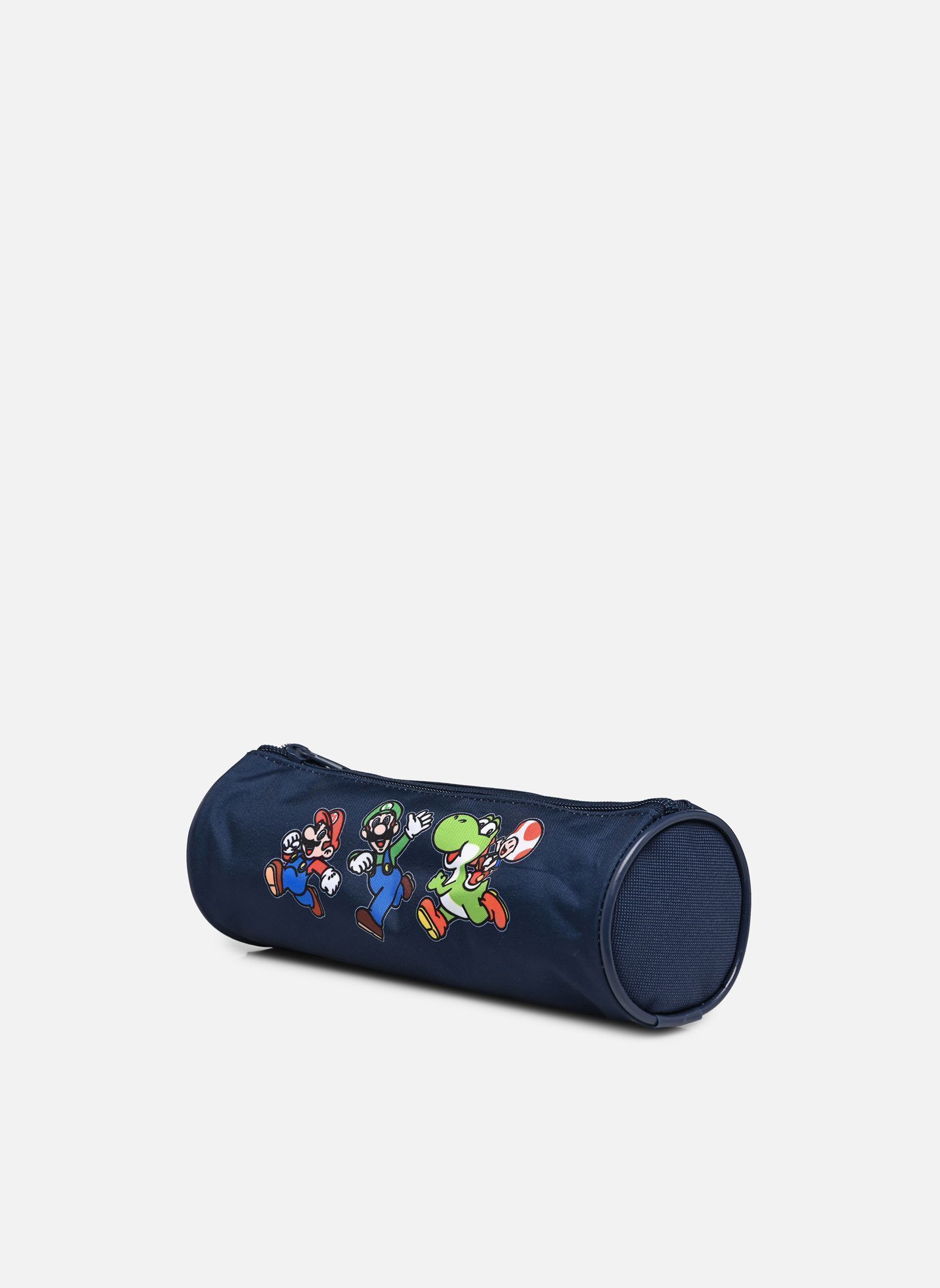 pennenzakken Trousse ronde jongens blauw Bagtrotter pennenzakken Trousse ronde jongens blauw SUPER MARIO MARINE