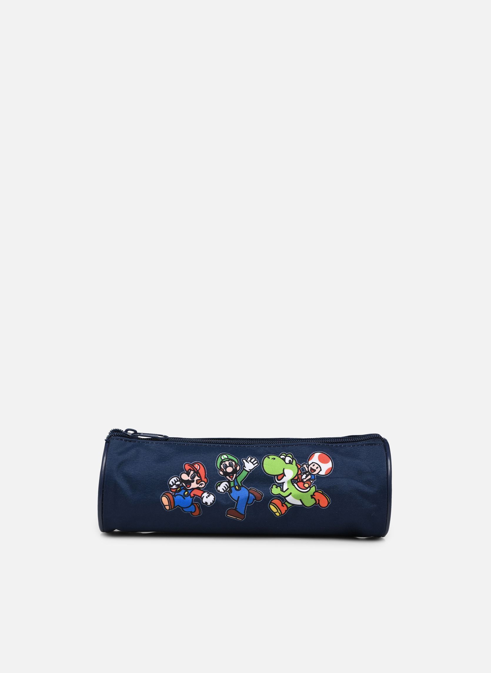 pennenzakken Trousse ronde jongens blauw Bagtrotter pennenzakken Trousse ronde jongens blauw SUPER MARIO MARINE