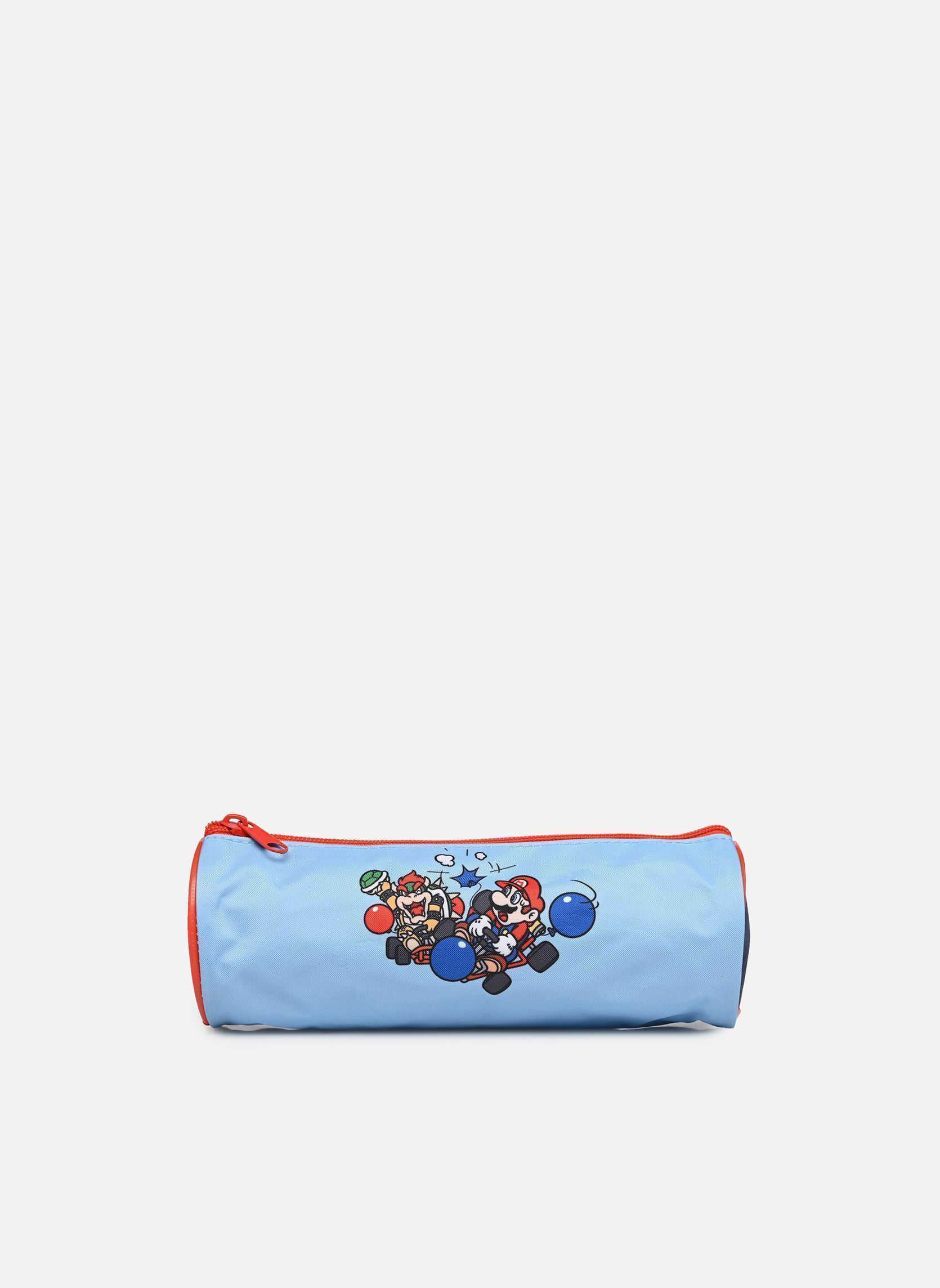 Trousses scolaire Trousse ronde garçon bleu Bagtrotter Trousses scolaire Trousse ronde garçon bleu SUPER MARIO