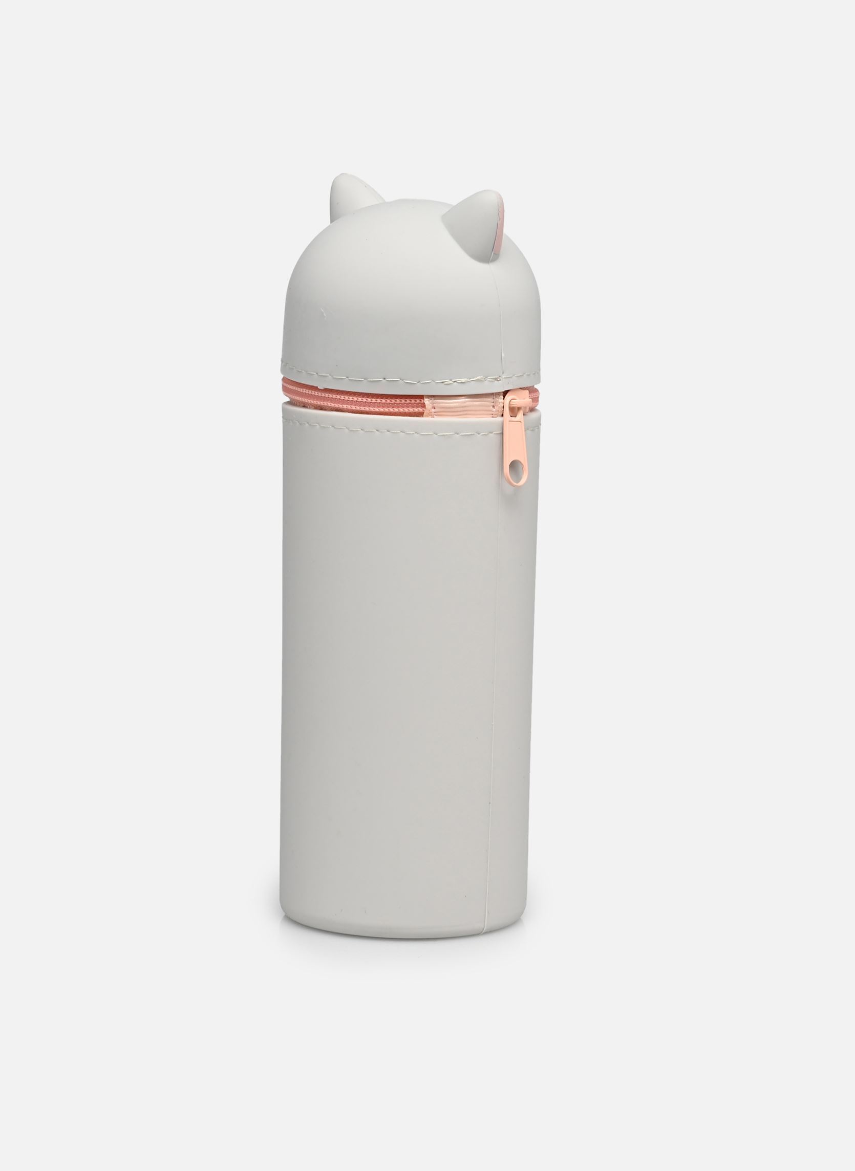 Anderen Trousse silicone meisjes grijs Bagtrotter Anderen Trousse silicone meisjes grijs NO NAME