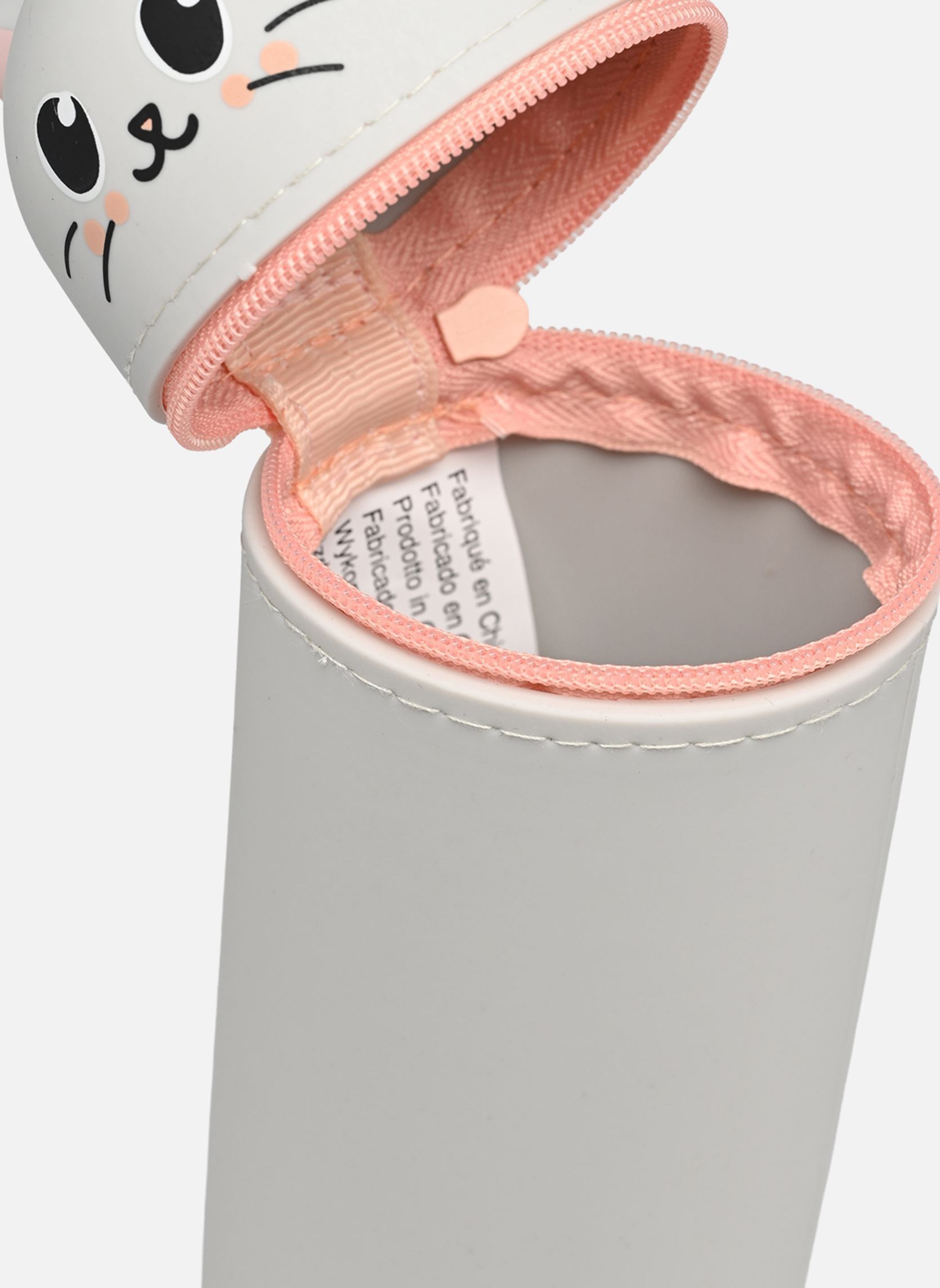 Anderen Trousse silicone meisjes grijs Bagtrotter Anderen Trousse silicone meisjes grijs NO NAME