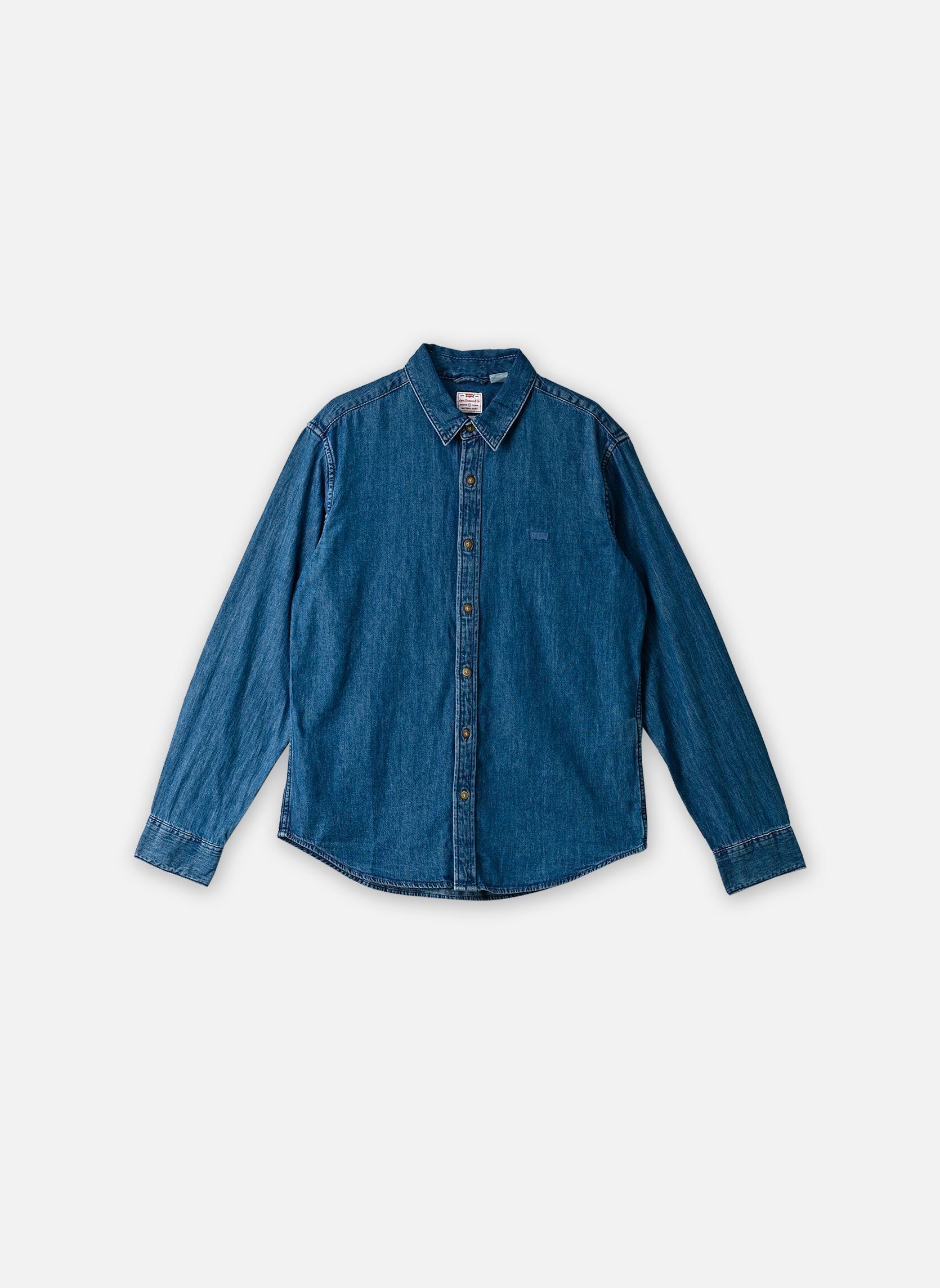 Chemises Battery Housemark Standard-0085A homme bleu Levi's Chemises Battery Housemark Standard-0085A homme bleu TOM MID WASH