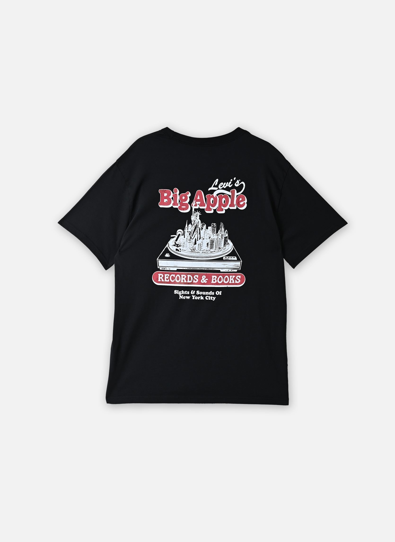 Tee-shirts Lse_Ss Relaxed Fit Tee-A2082 homme noir Levi's Tee-shirts Lse_Ss Relaxed Fit Tee-A2082 homme noir BIG APPLE RECORDS 1.1 JET BLAC