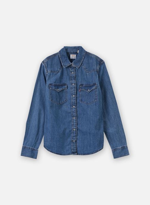 Levi's Hemden Heritage Western Denim Shirt-007WT dames blauw