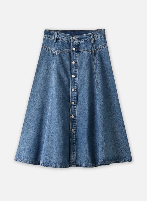 Levi's Jupes longues Yoked Western Skirt-003NN femme bleu