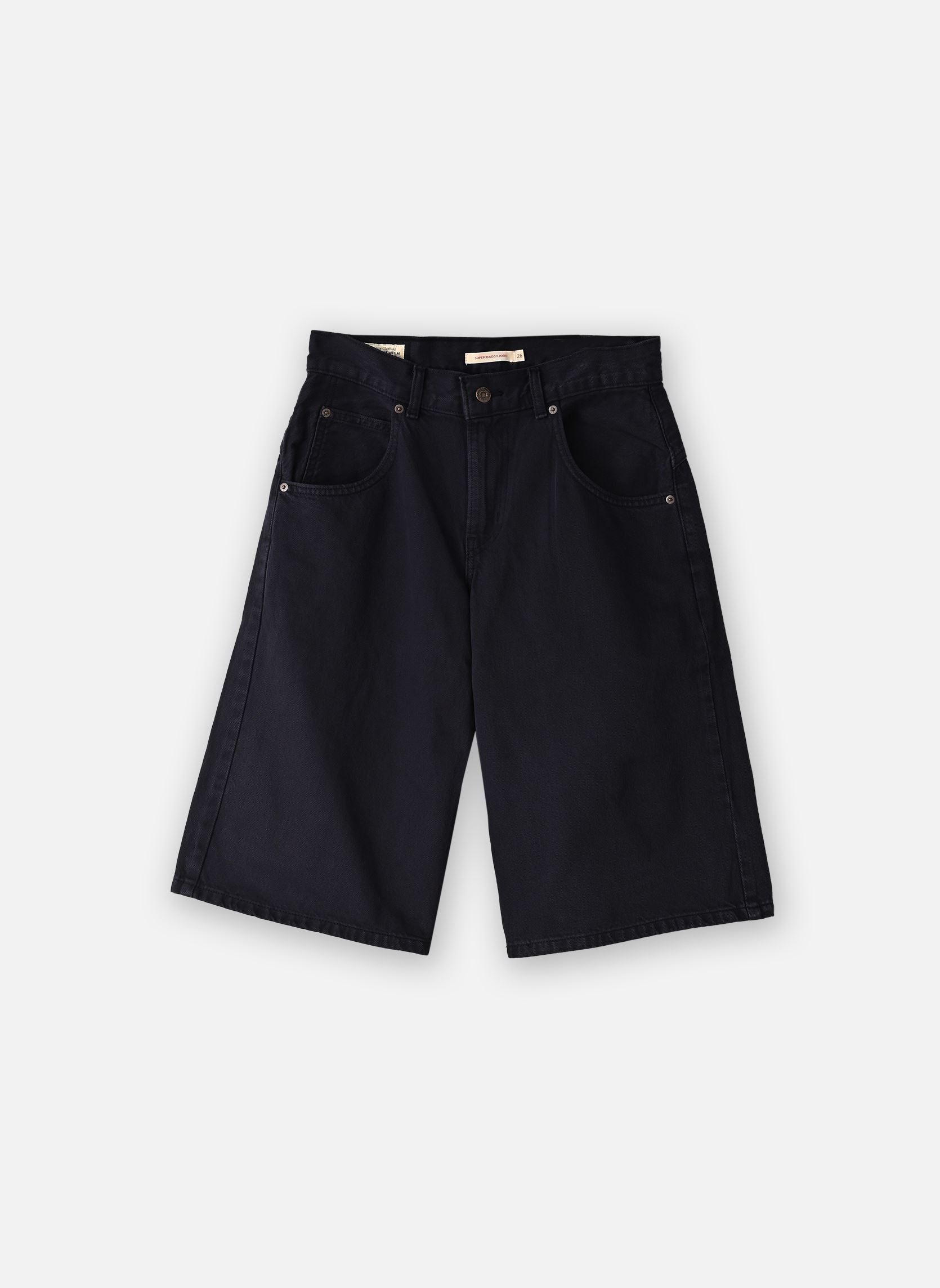 Shorts Super Baggy Jort-005DT femme noir Levi's Shorts Super Baggy Jort-005DT femme noir CHIPPED BLACK OYSTER