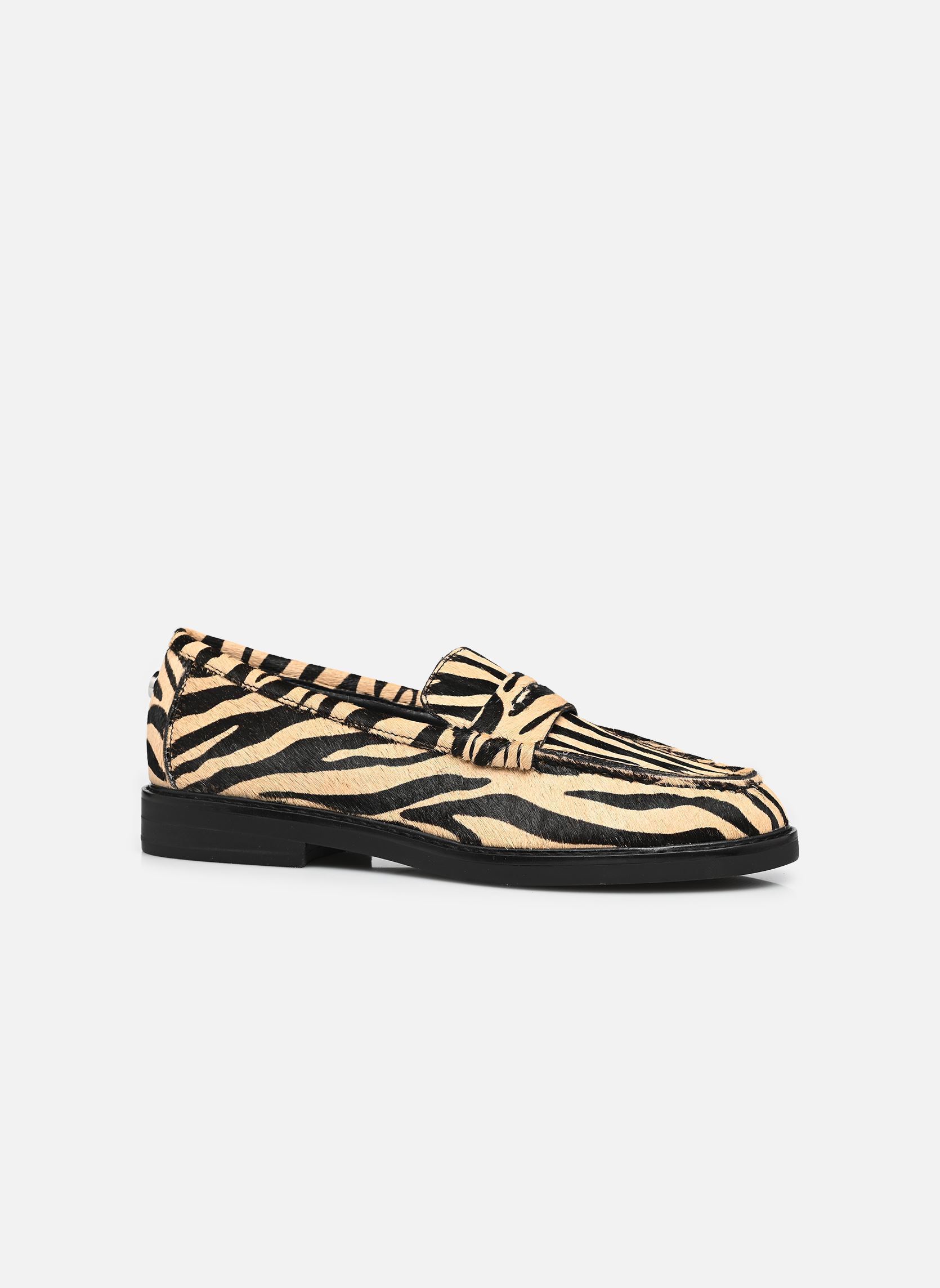 Mocassins Adison-A femme marron Steve Madden Mocassins Adison-A femme marron TAUPE ZEBRA